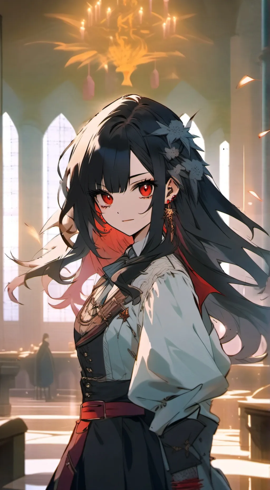 ai character: Grace  background