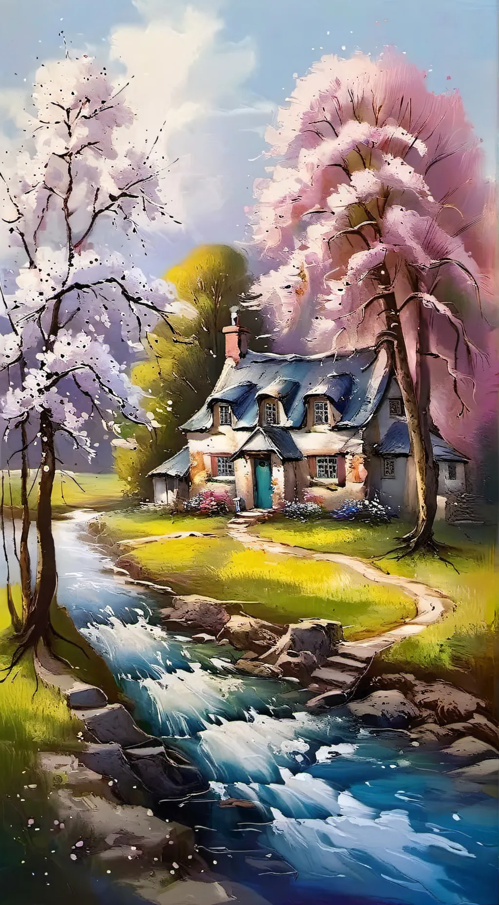 ai character: gimme fanart. background