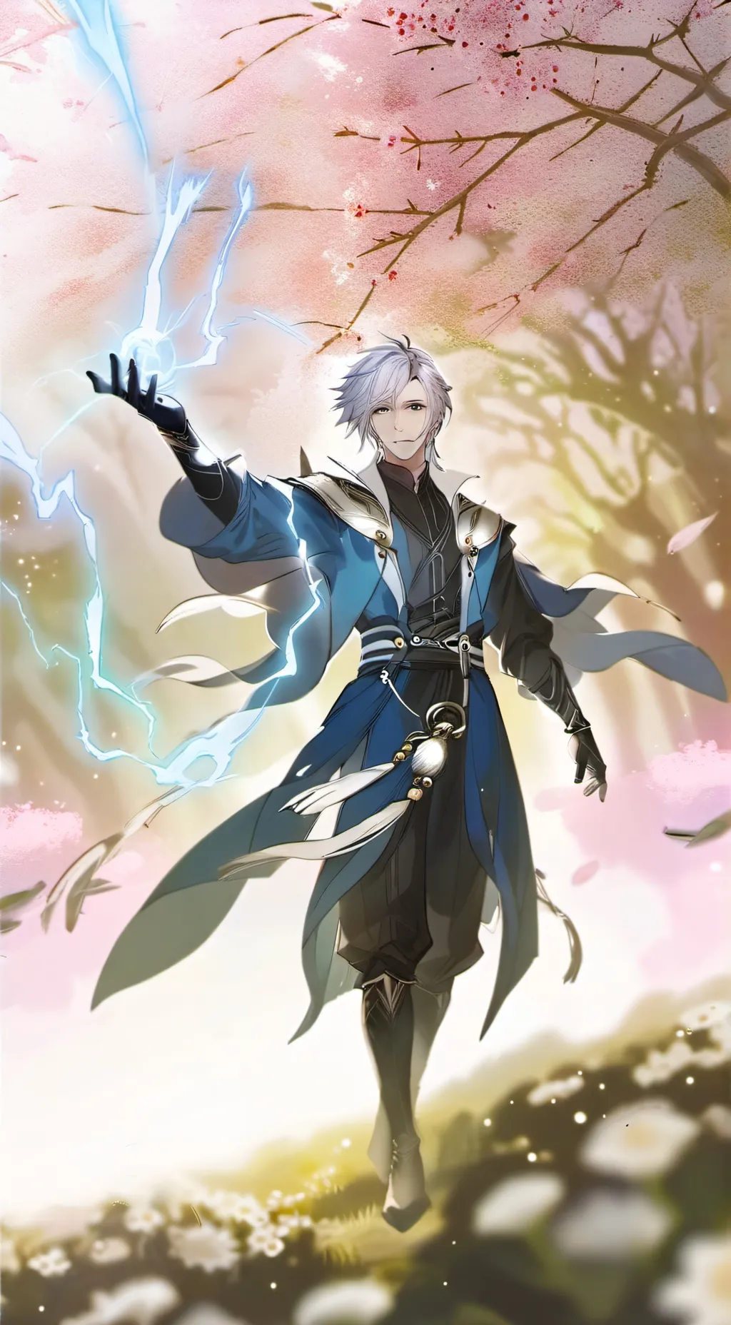 ai character: Magic academy  background