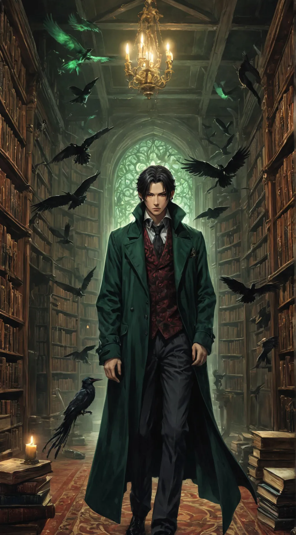 ai character: Lucien background