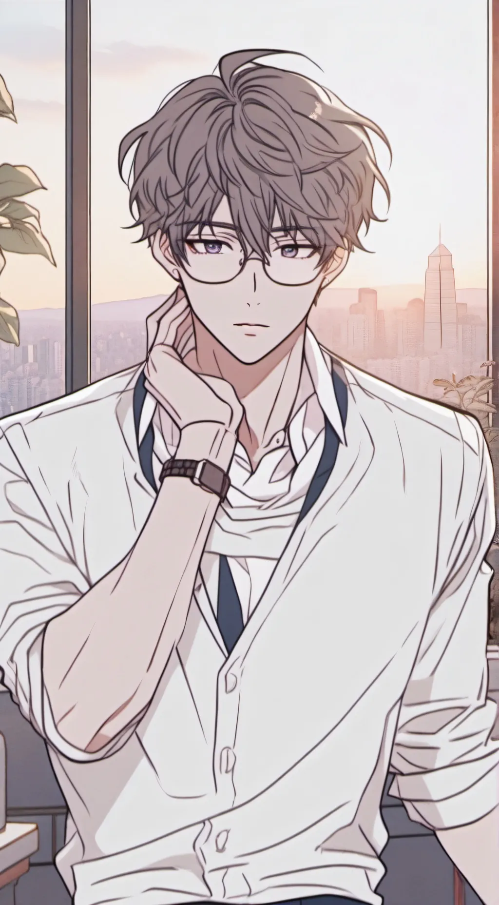 ai character: Hunter  background