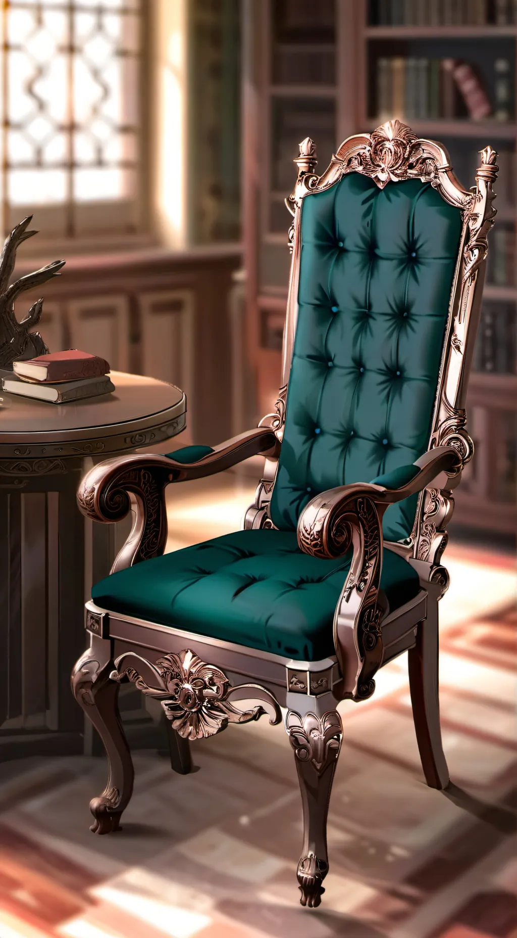 ai character: chair background