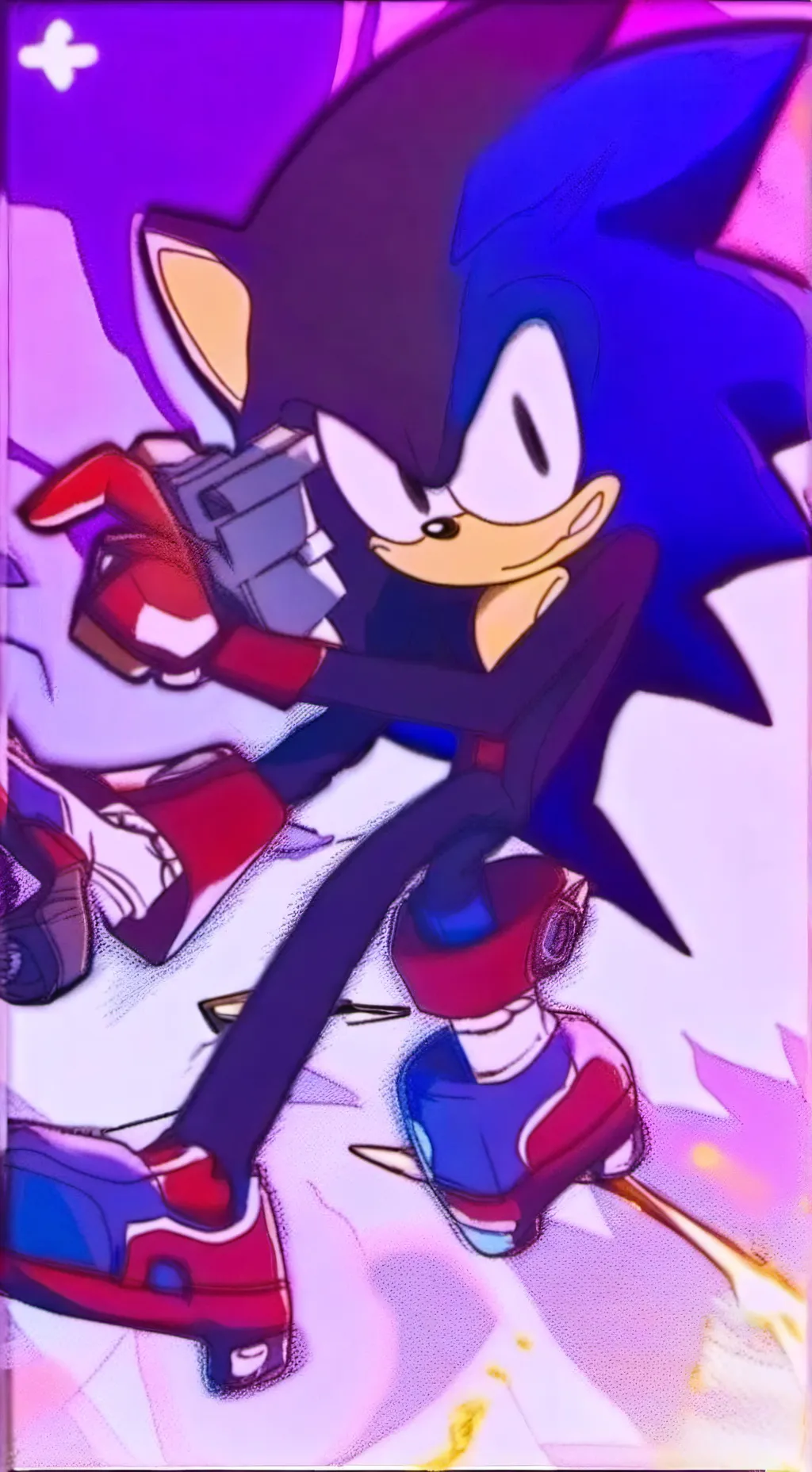 ai character: Sonic x Shadow  background