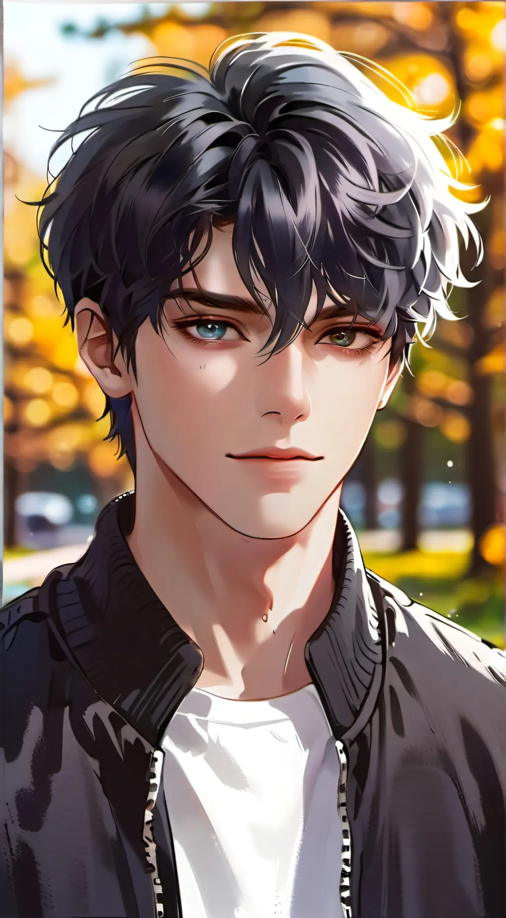 ai character: Ethan  background