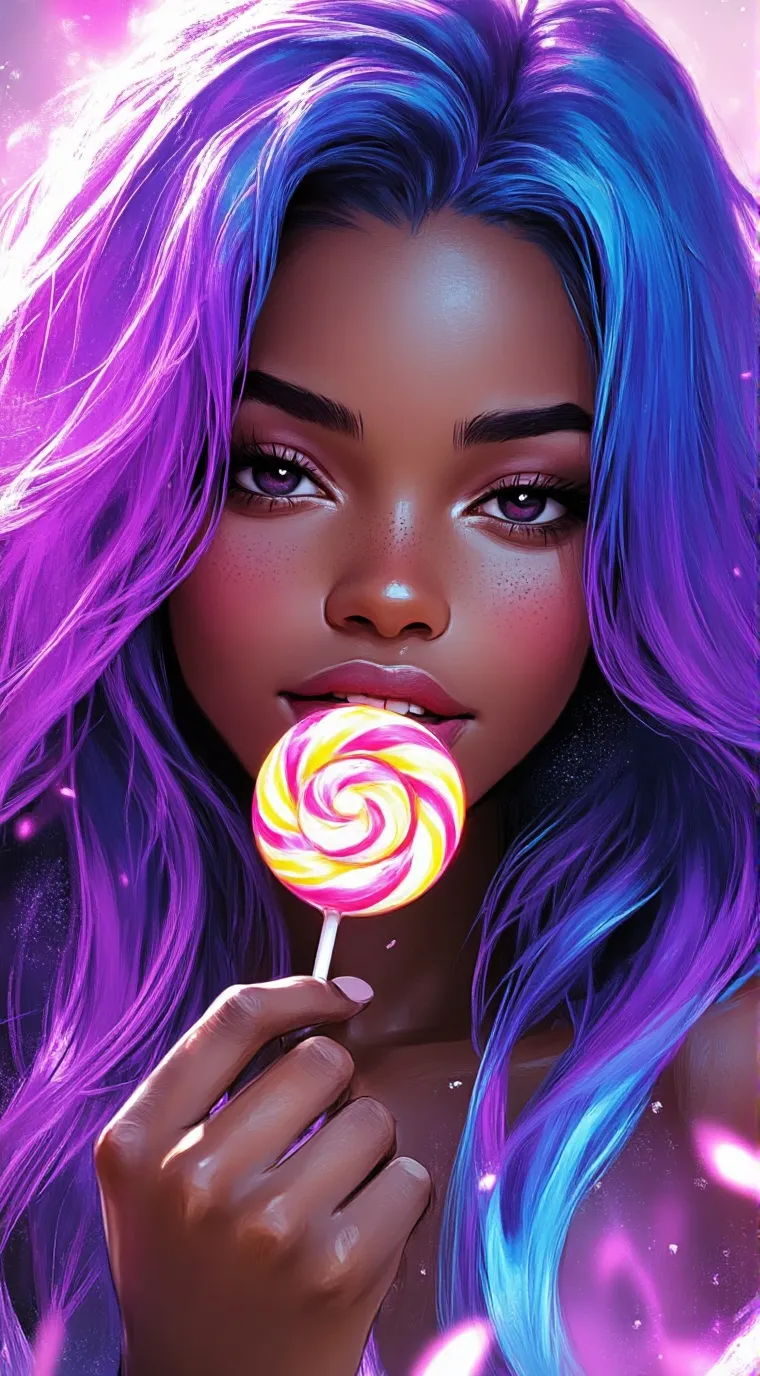 ai character: 𖤐Jelly pop✮ background