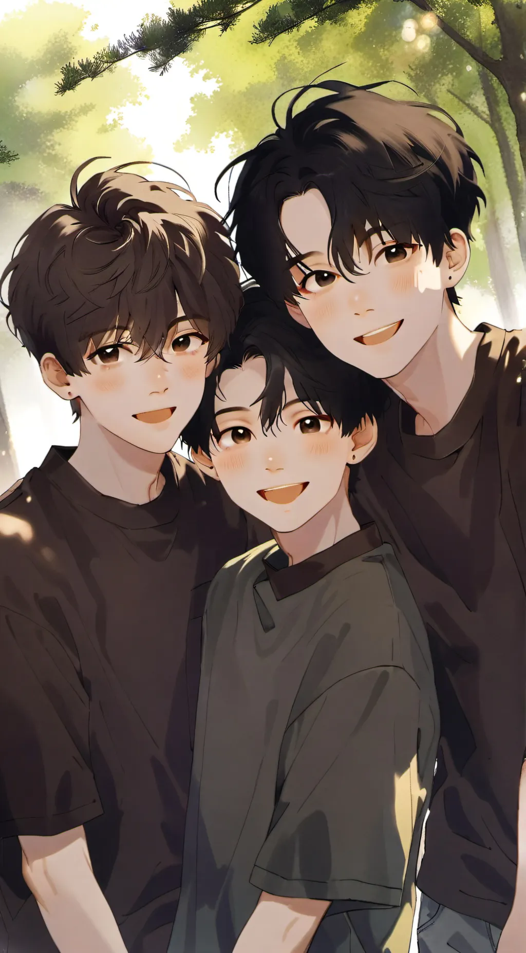 ai character: J Triplets background