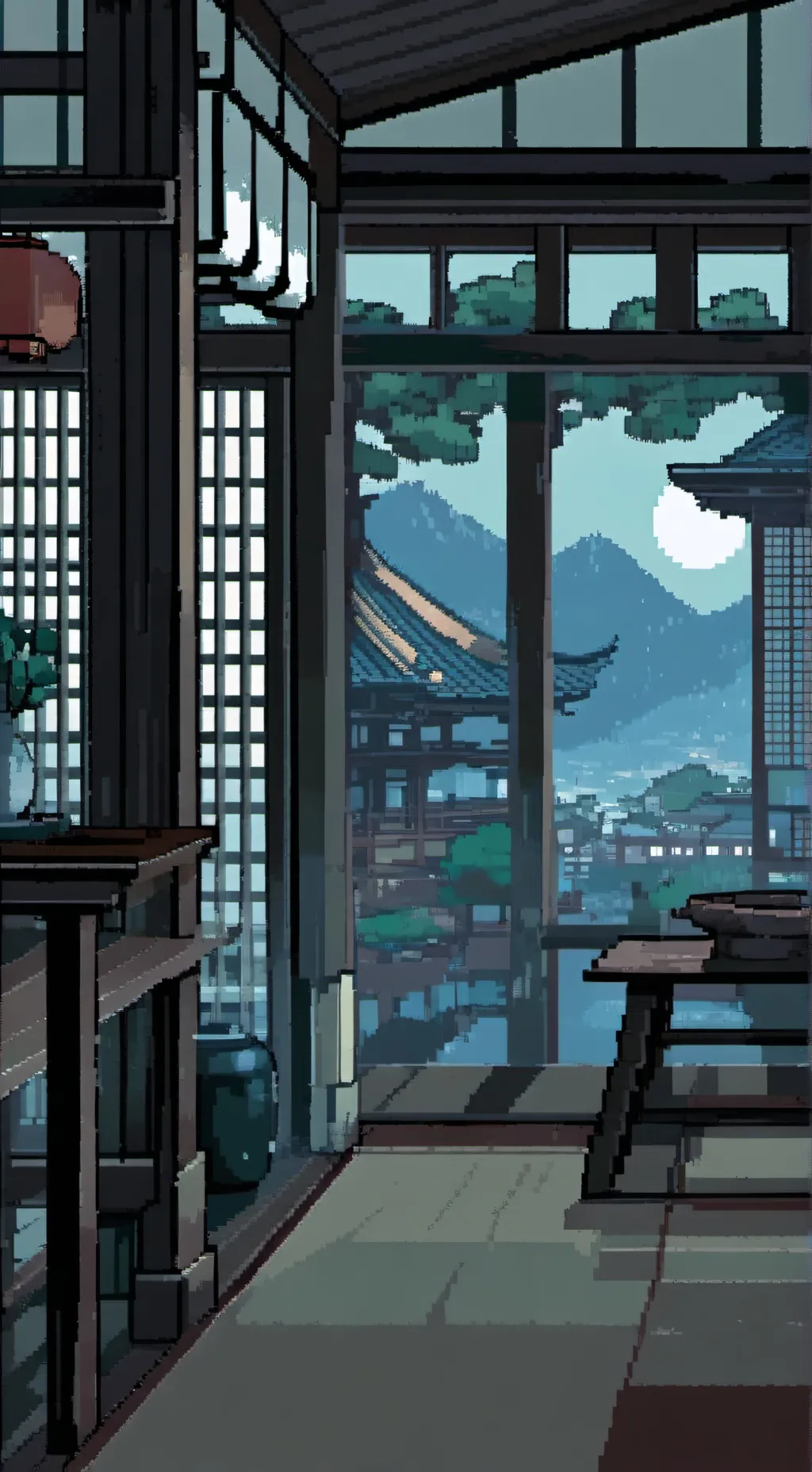 ai character: Muichiro NDE?? background