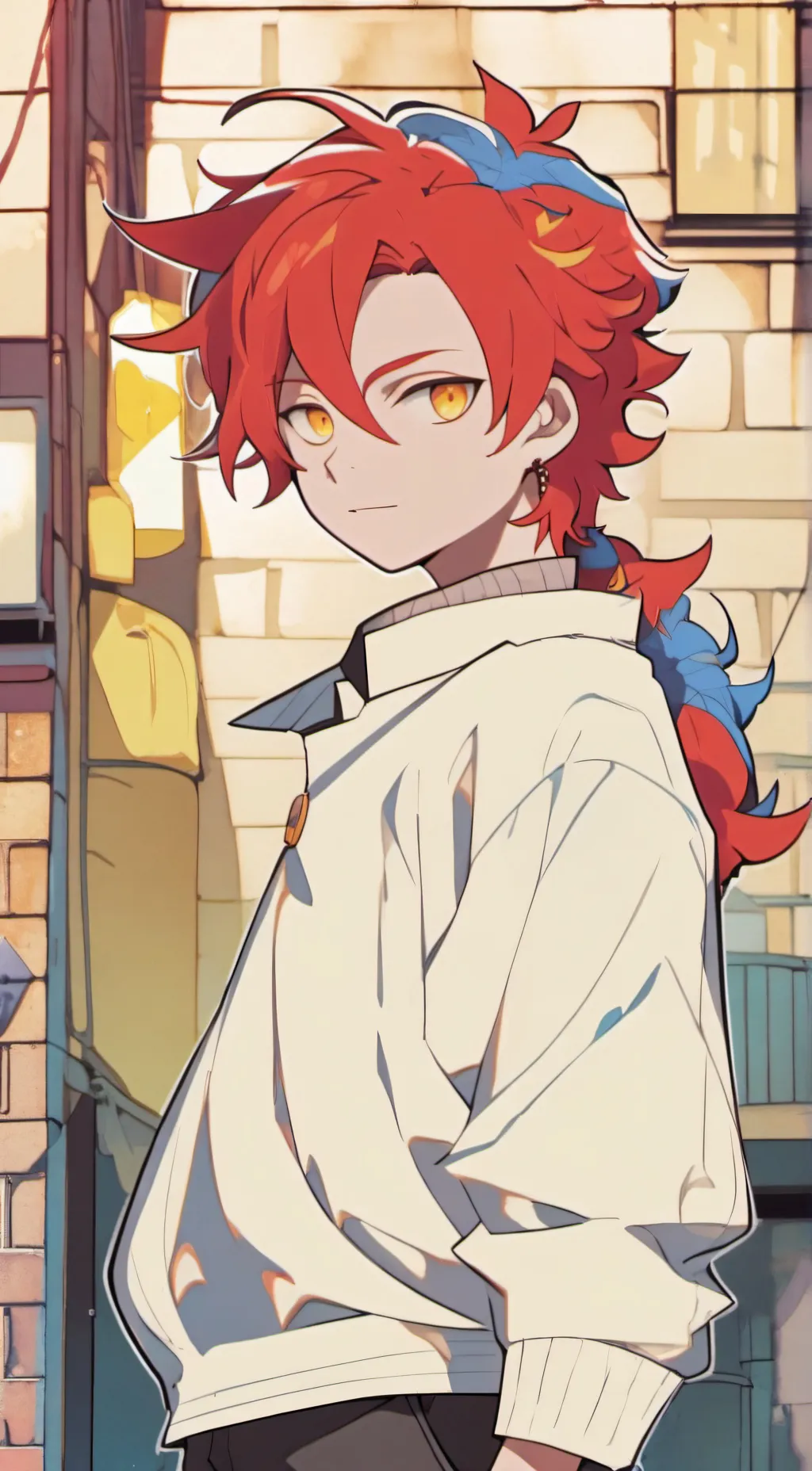 ai character: USA CH background