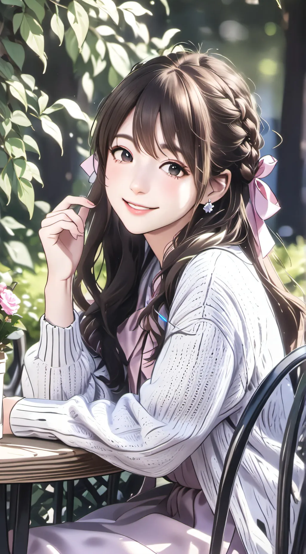 ai character: lia background