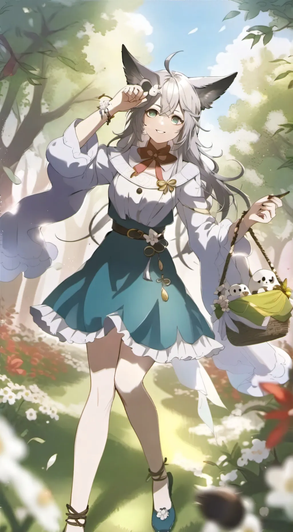 ai character: 1X4 AZU MAF CHANCE background