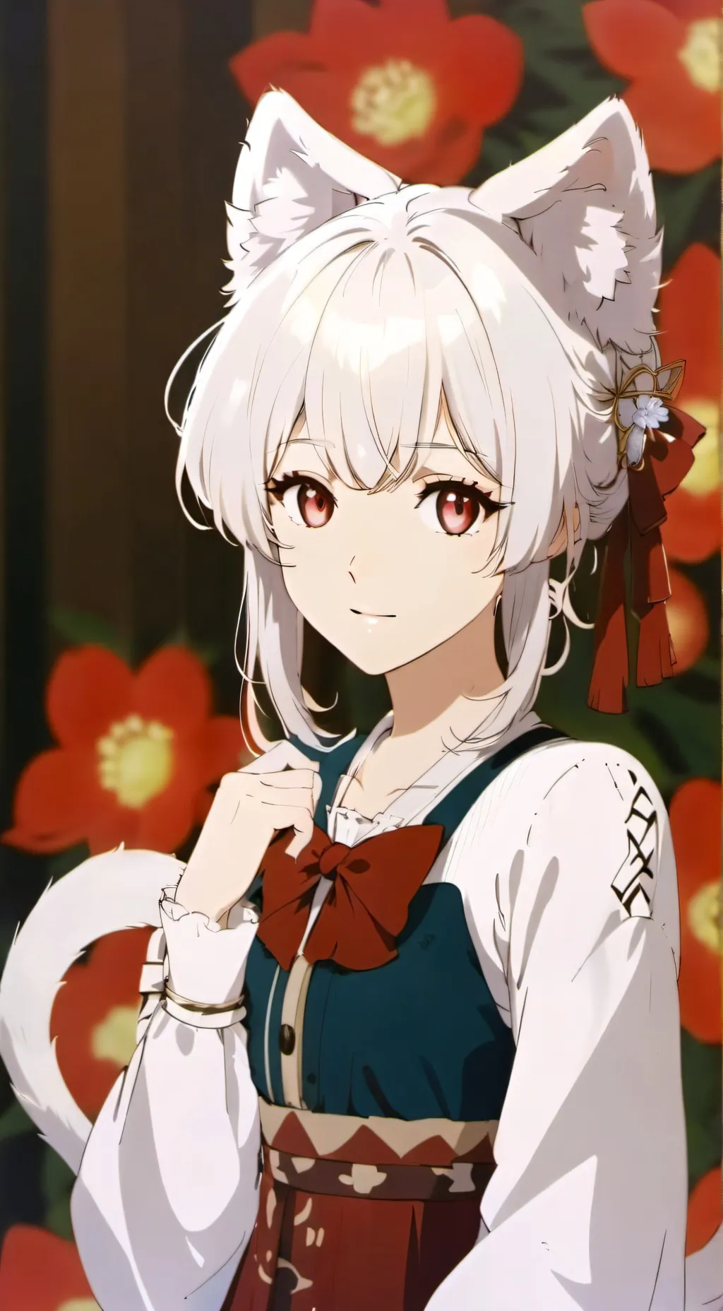 ai character: 🤍Japón ❤️ background