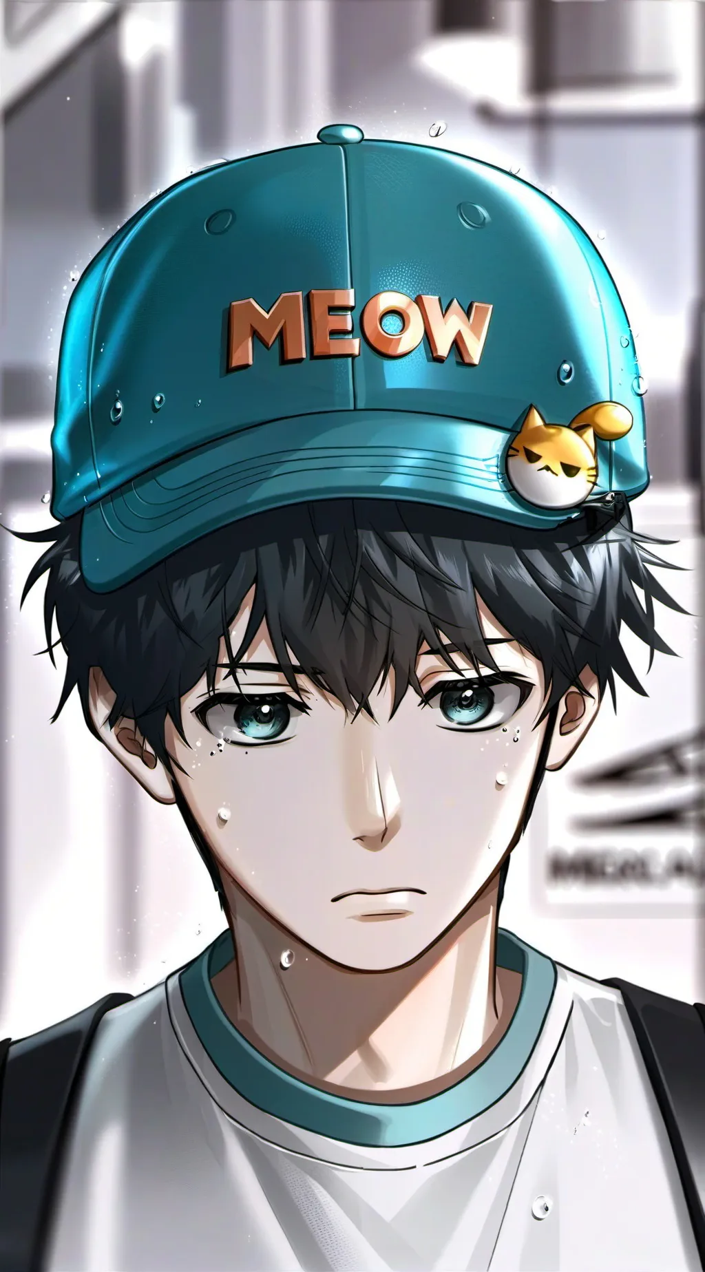 ai character: mha kiss background