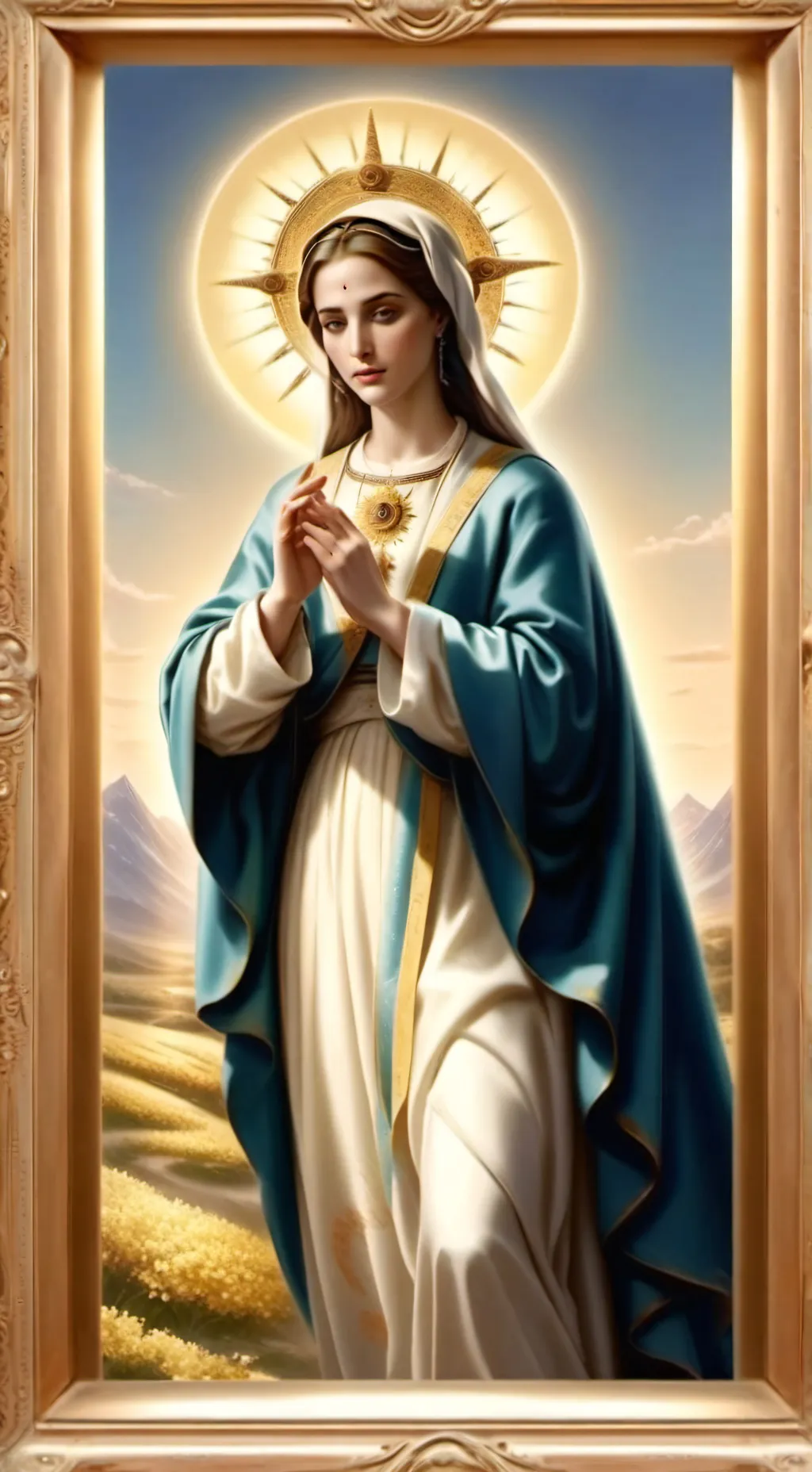 ai character: Maria background