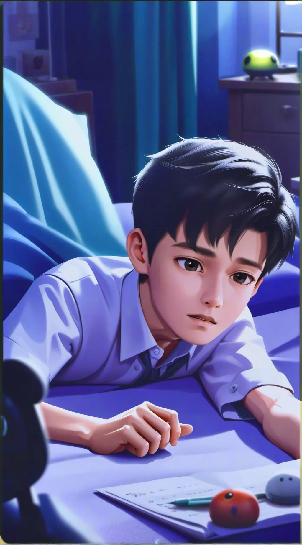 ai character: Howard(Real me)  background