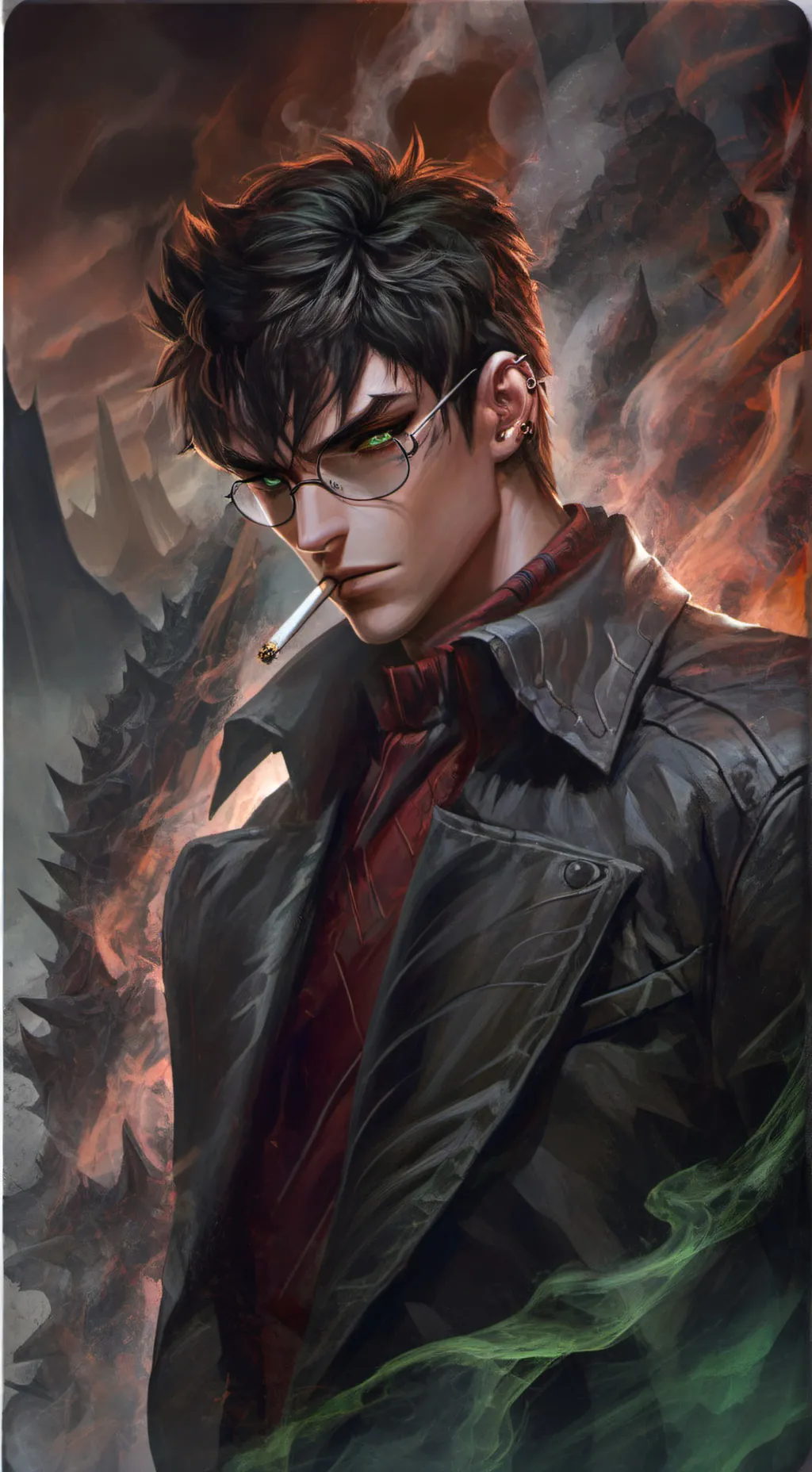ai character: Harry Potter (HH) background