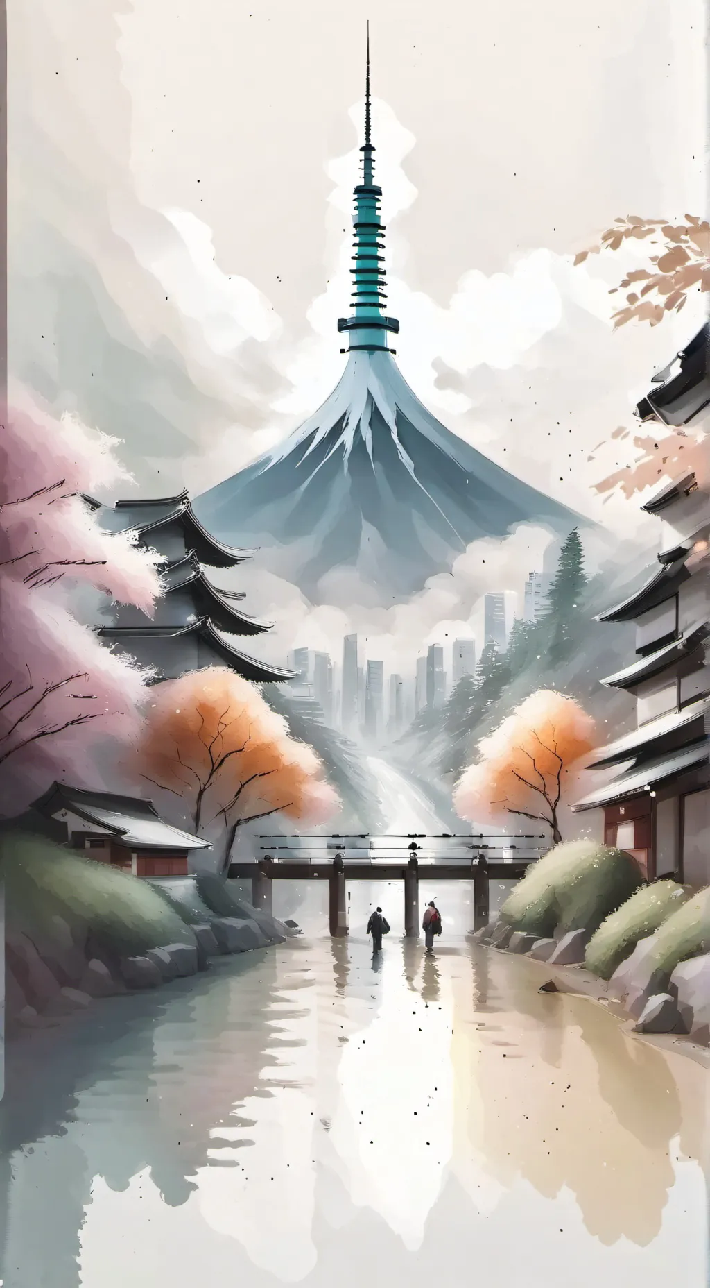 ai character: sprunki japan  background