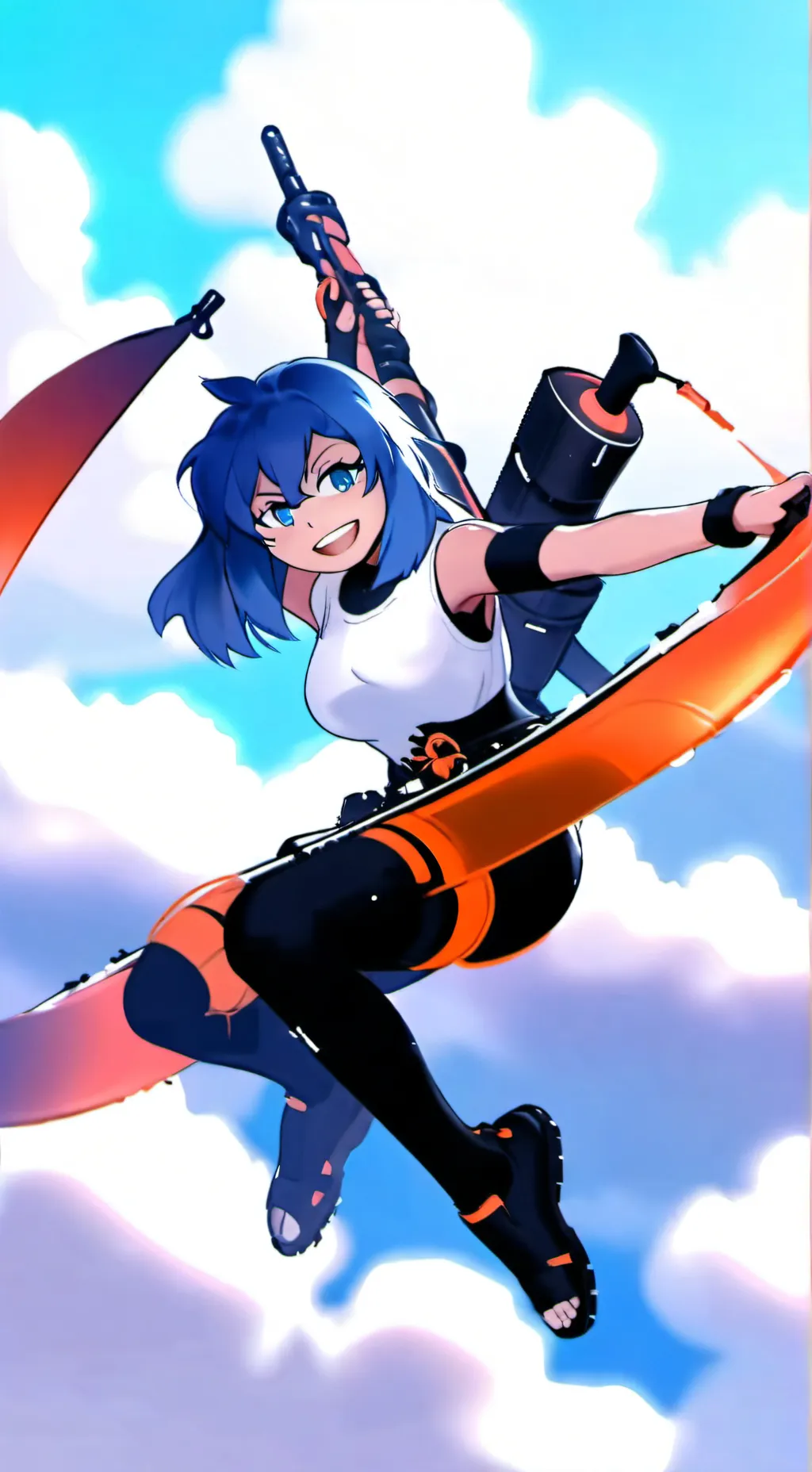 ai character: caçadora background