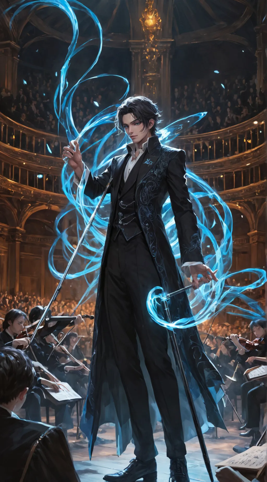 ai character: Lucien background