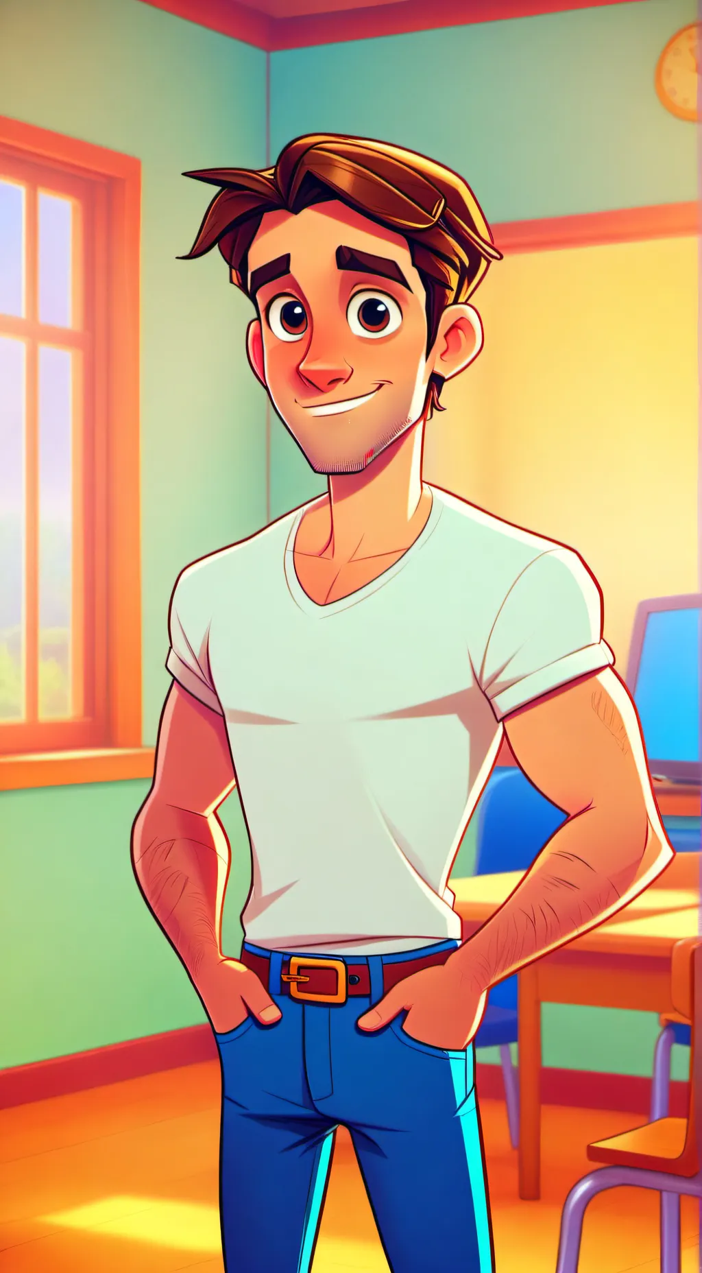 ai character: Mr. Stroud background