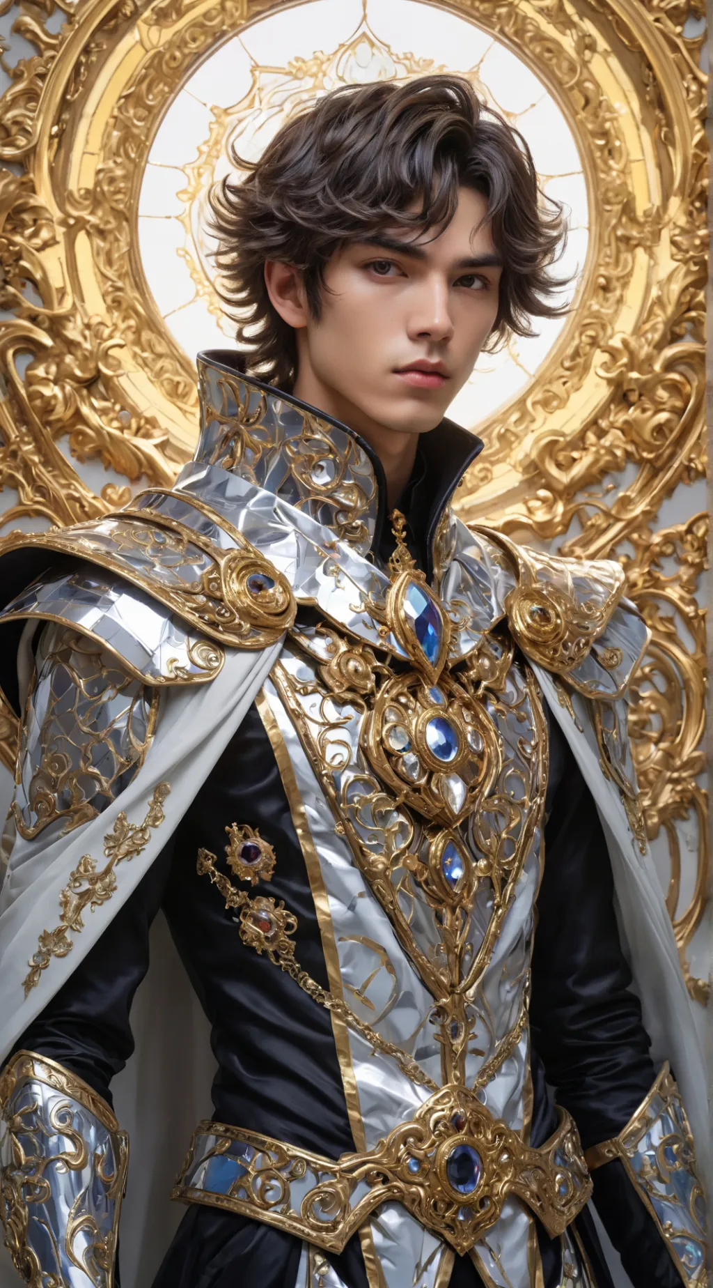 ai character: Lumin background