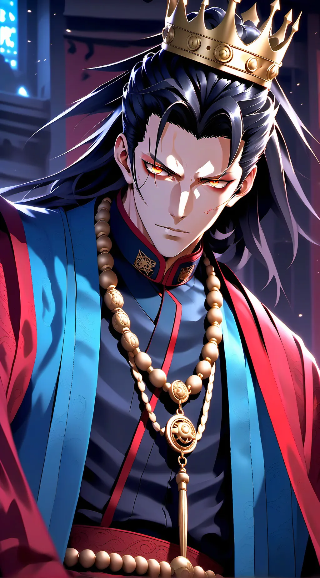 ai character: Sukuna background