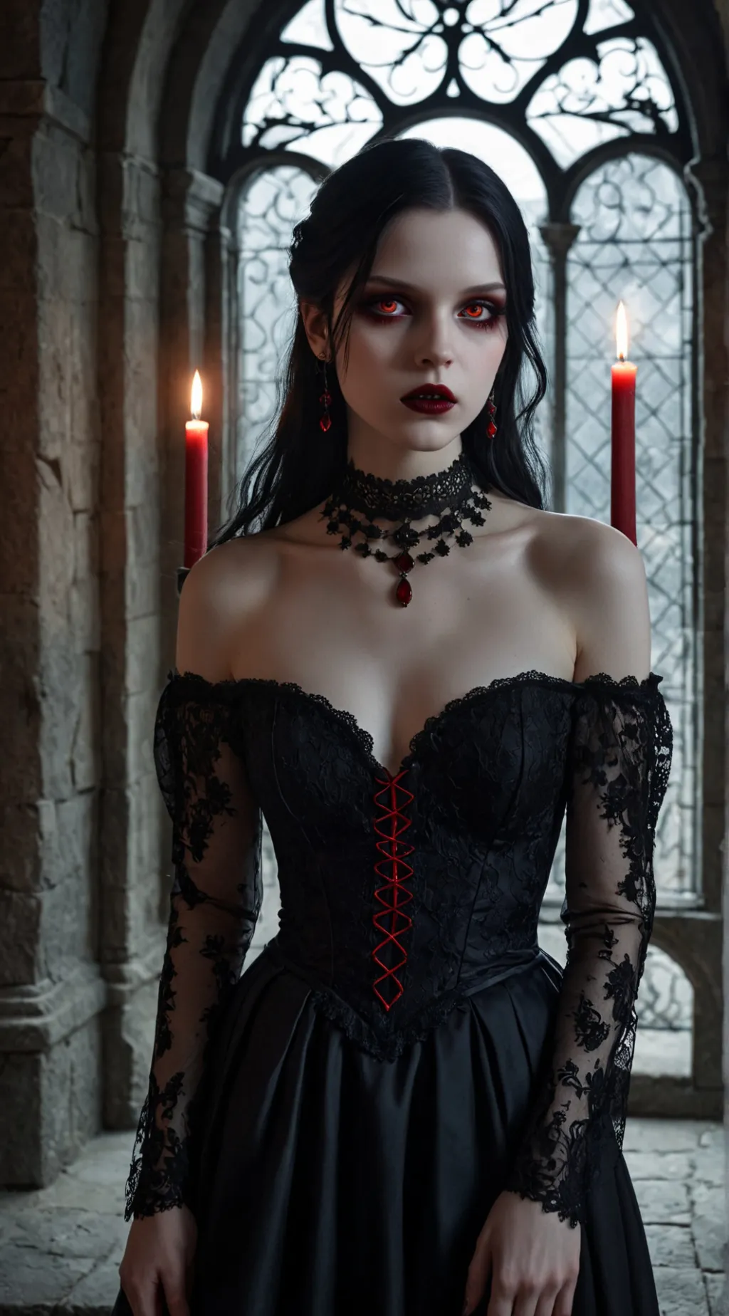 ai character: Aurora background