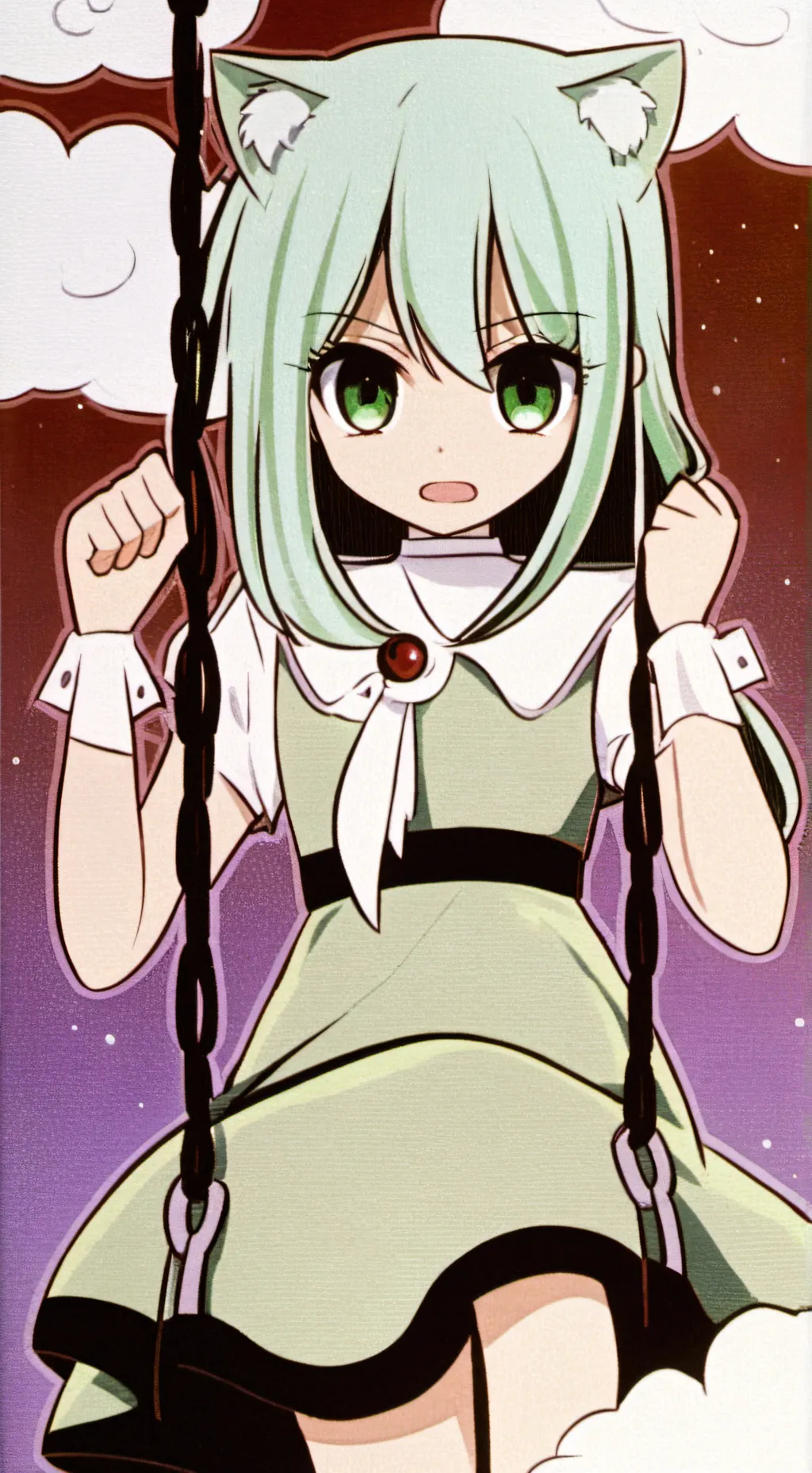 ai character: Luna  background