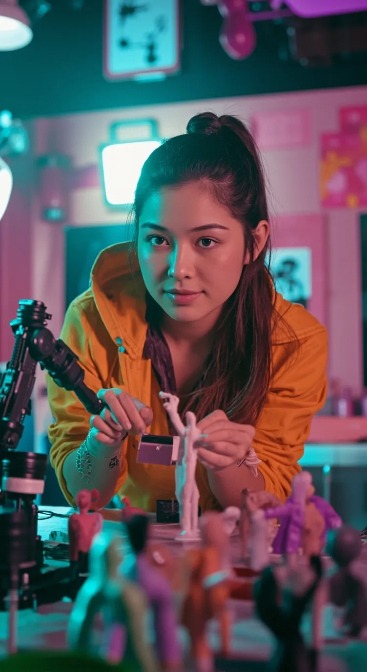 ai character: Mariela Hernández background