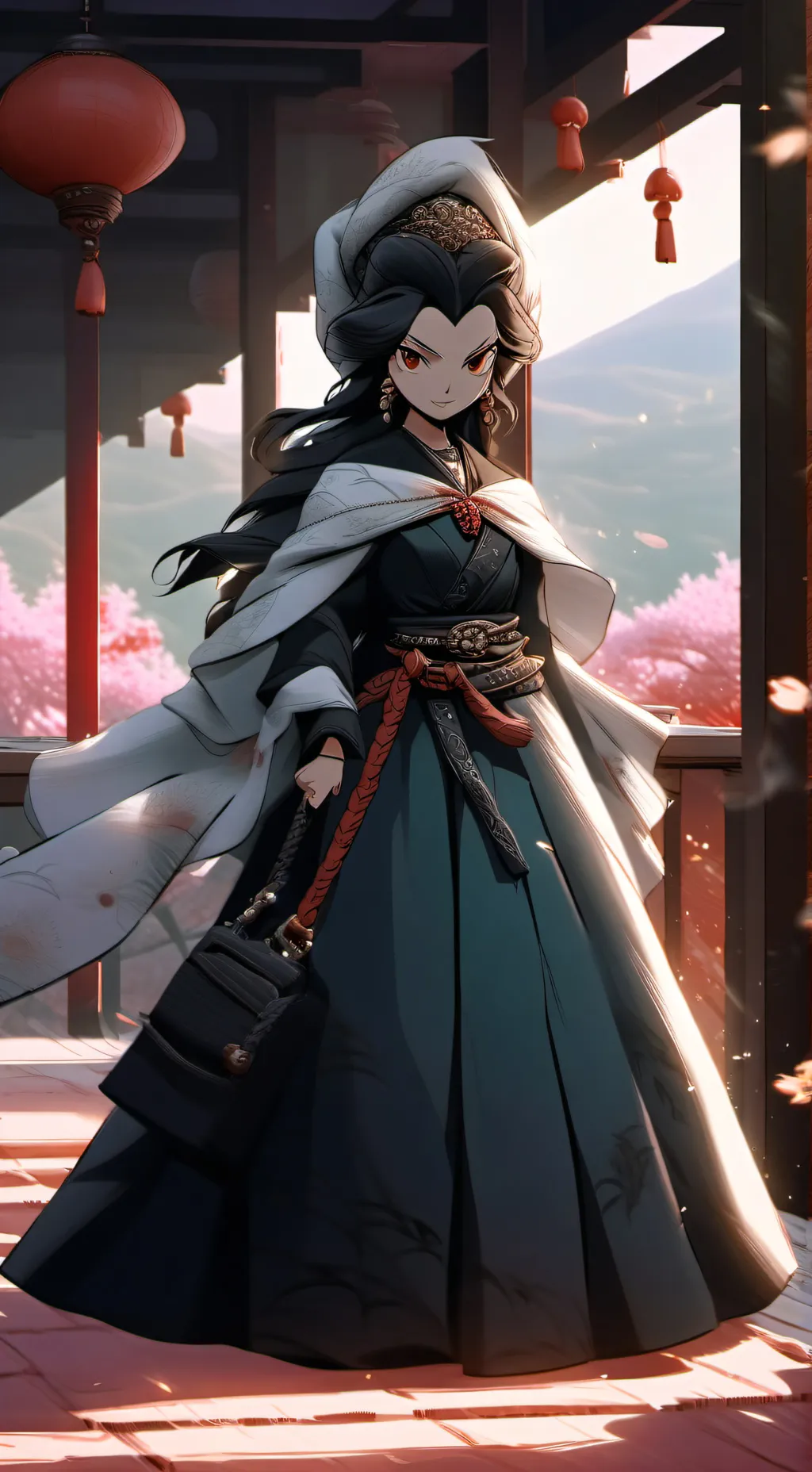 ai character: Clara Pereira  background