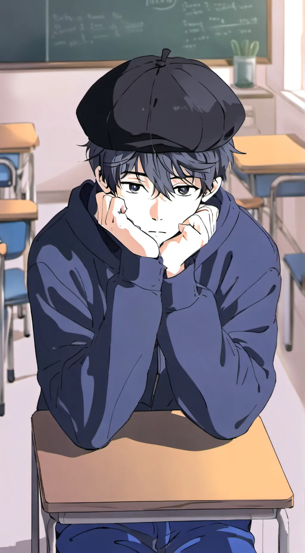 ai character: Max background