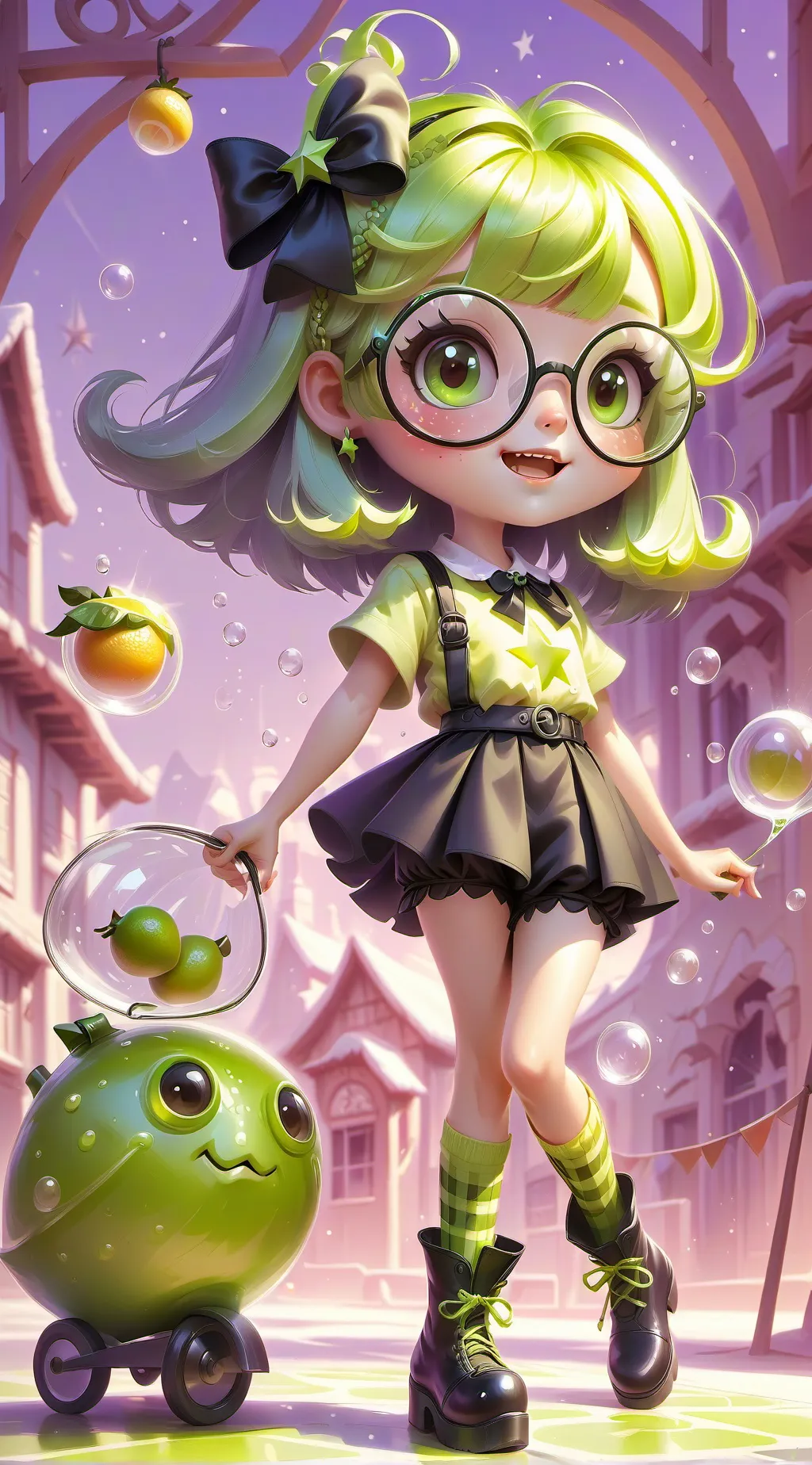 ai character: adopt me  background