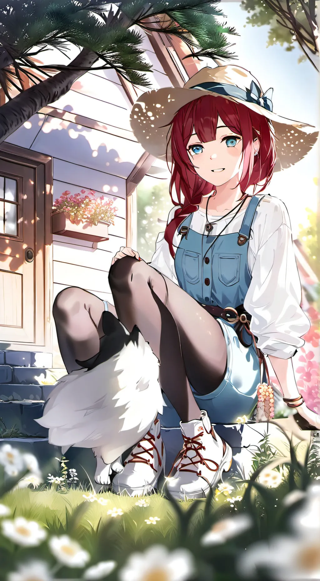 ai character: jjk x pikachu  background