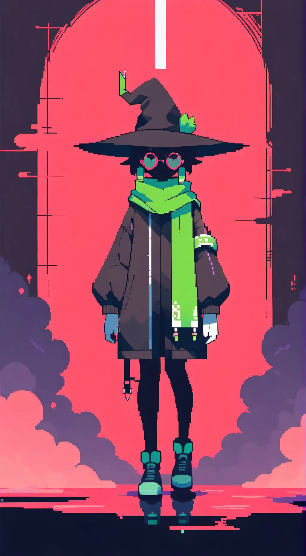 ai character: Ralsei background