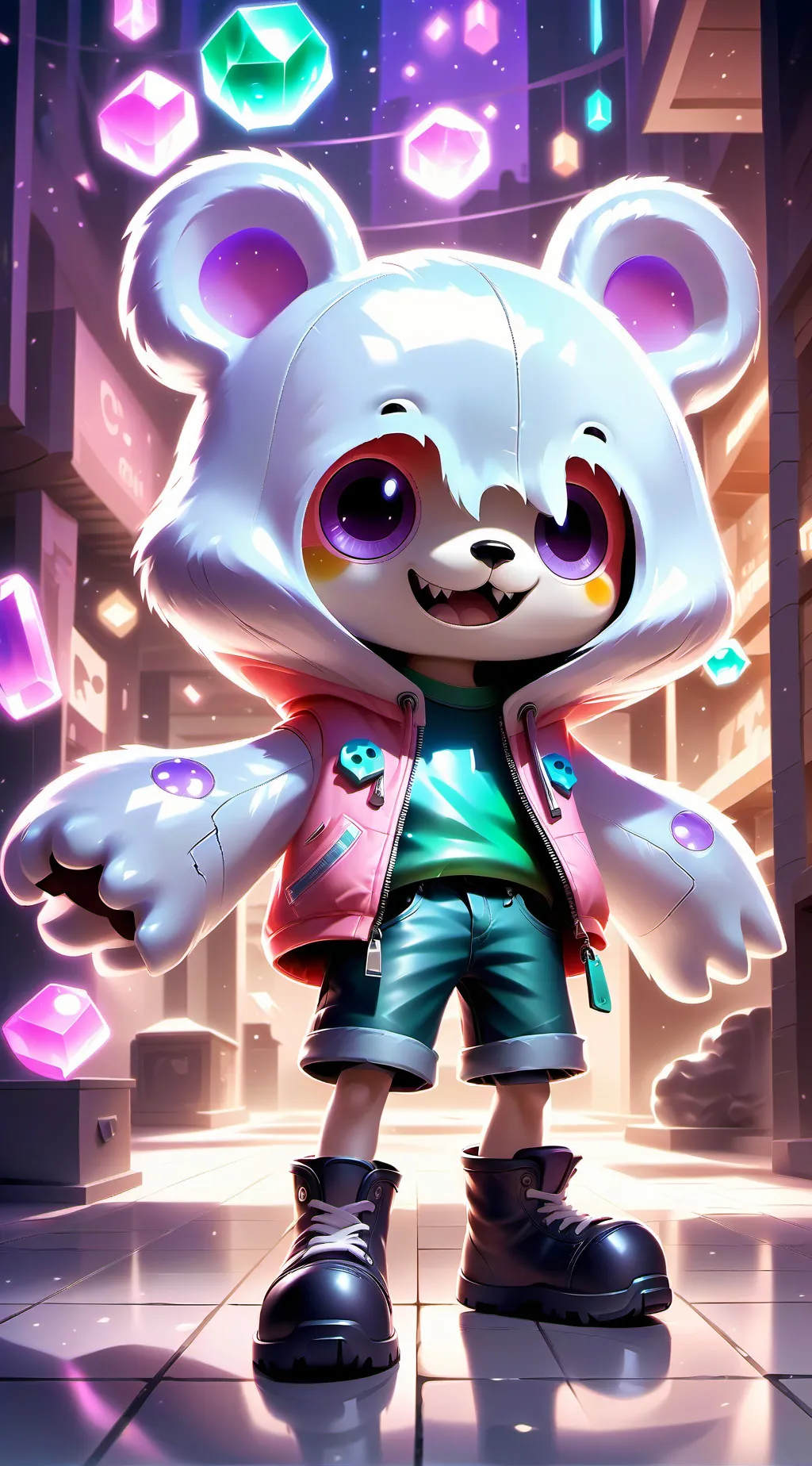 ai character: shorty mega background