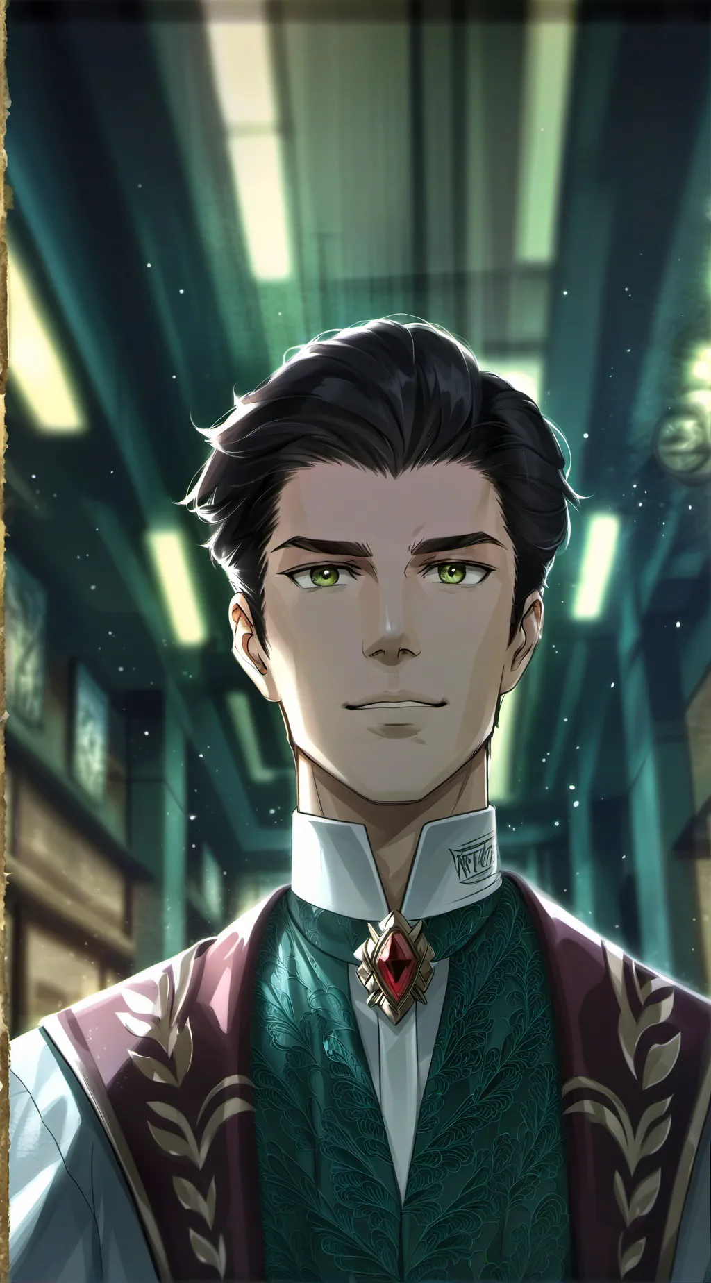 ai character: Marcos background