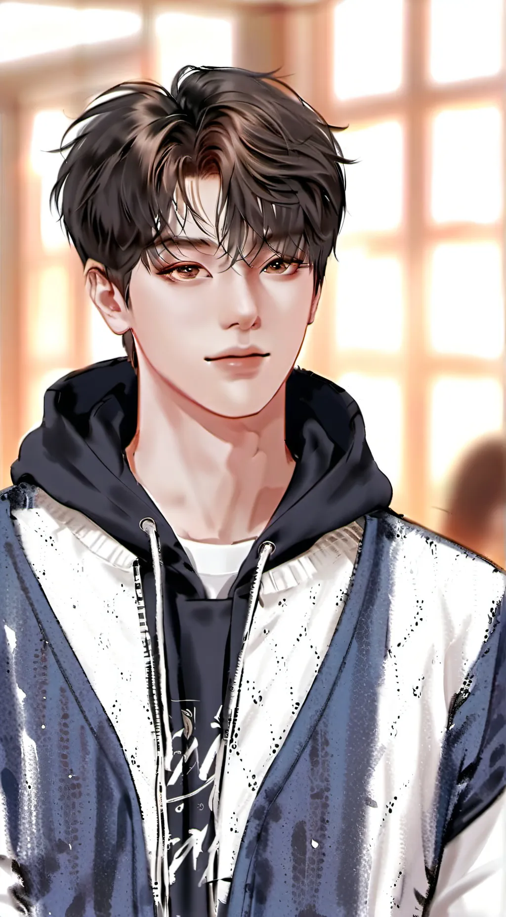 ai character: Eliot  background