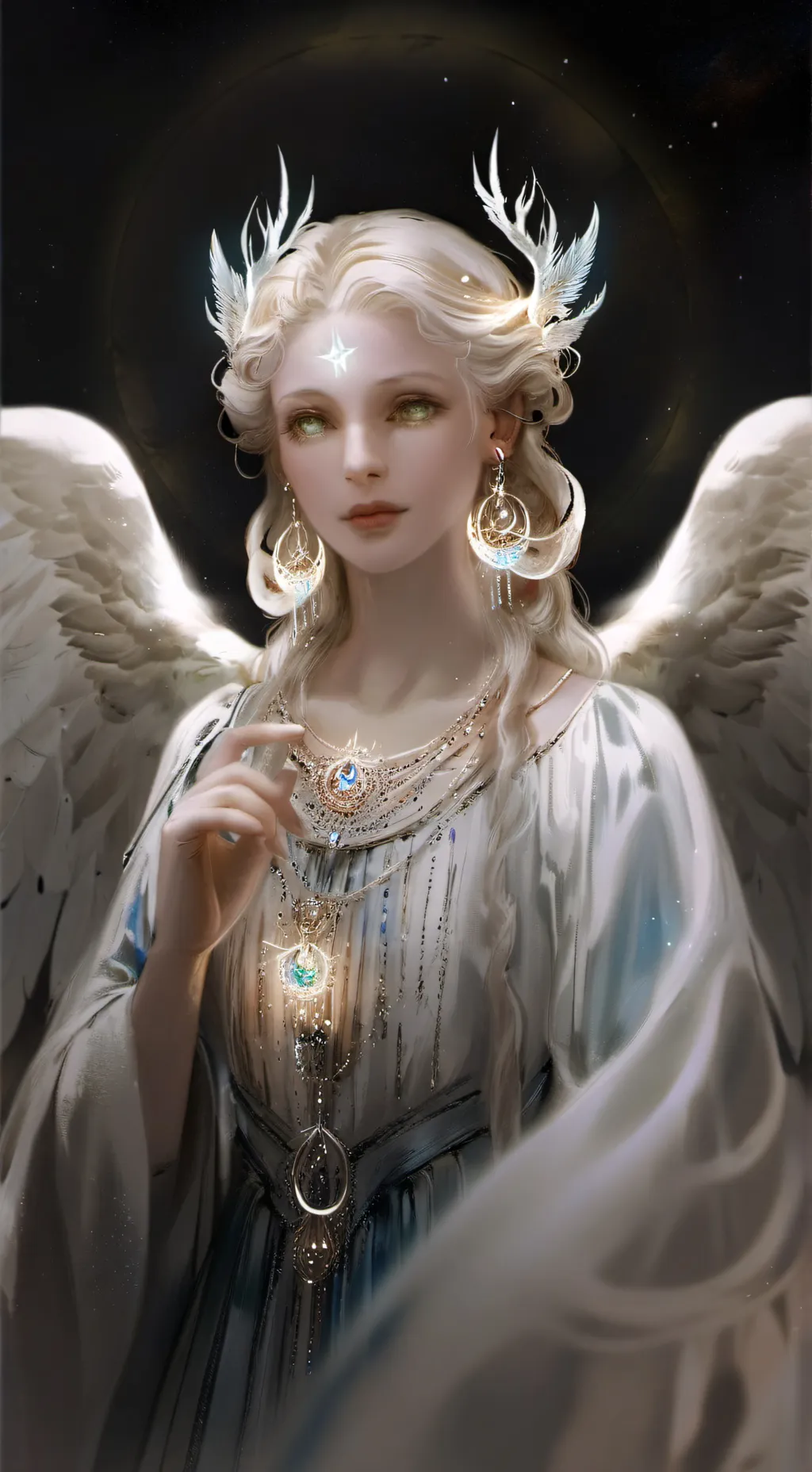 ai character: Princess of heaven background