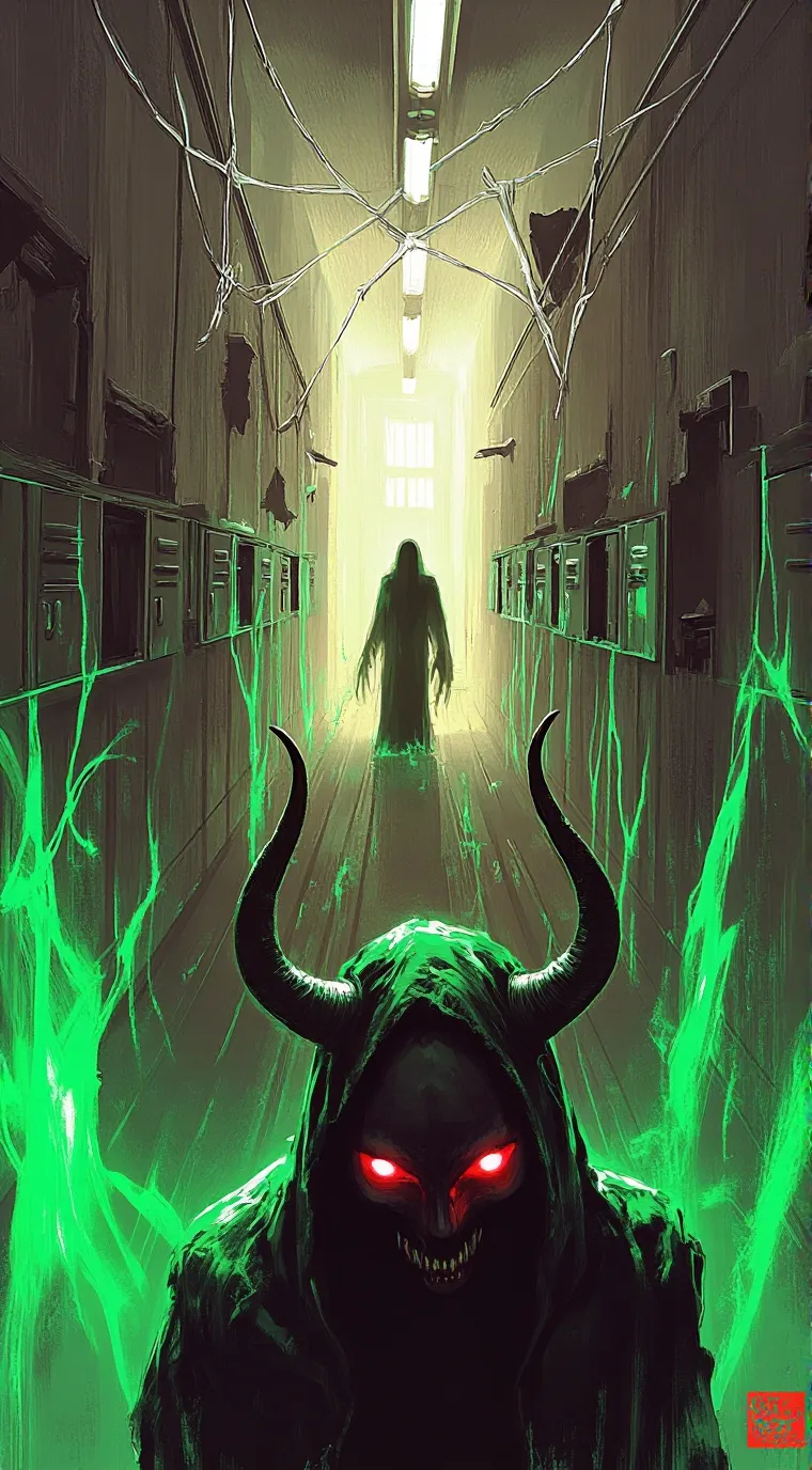 ai character: school of freaks background