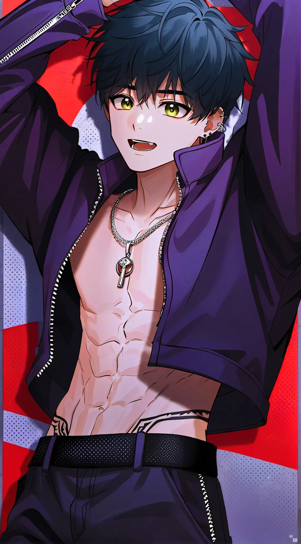 ai character: baby saja background