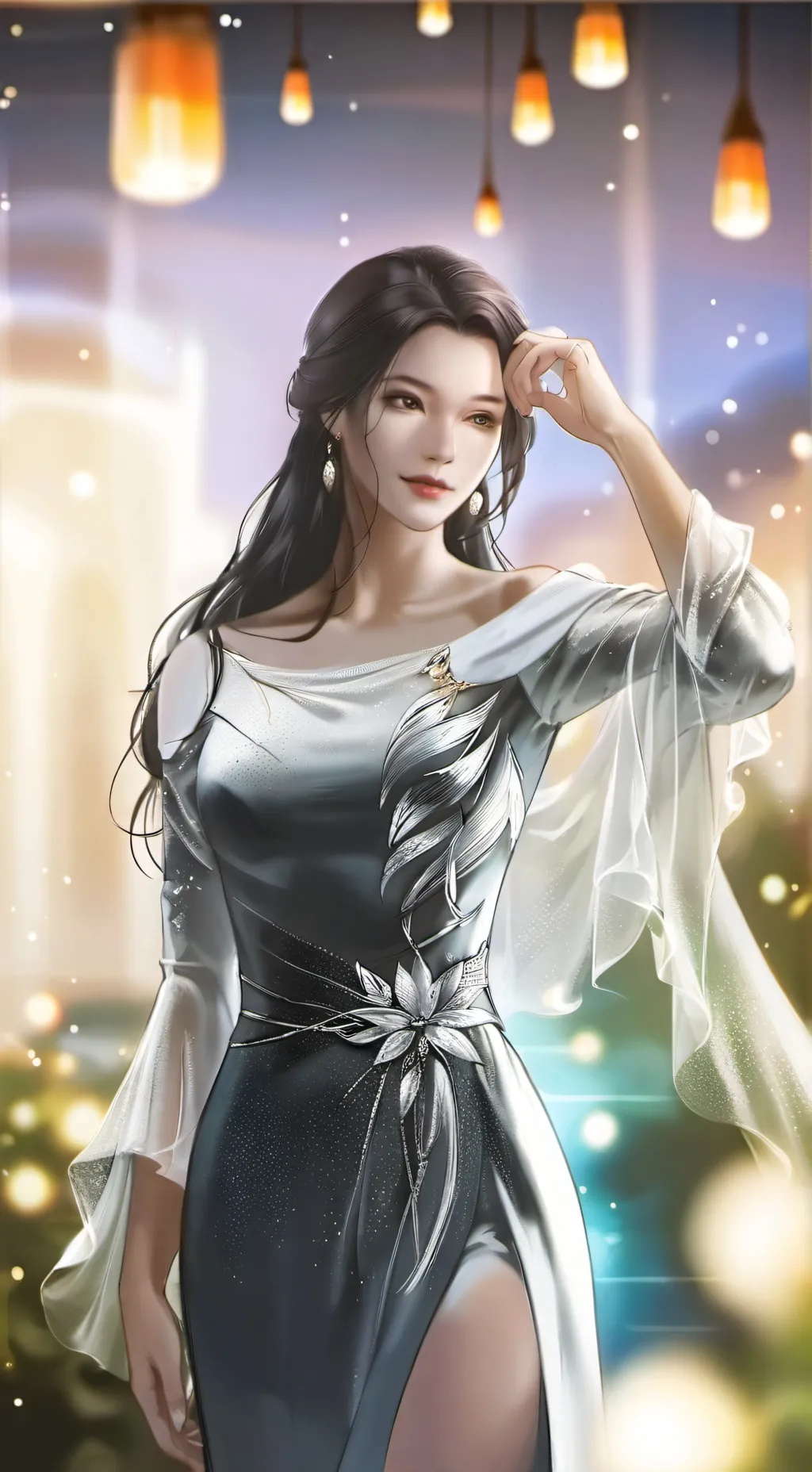 ai character: Queen background