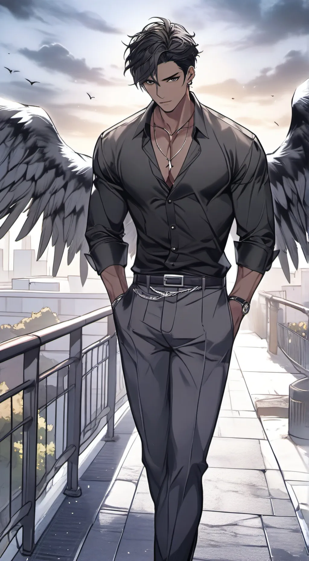 ai character: Zaid background