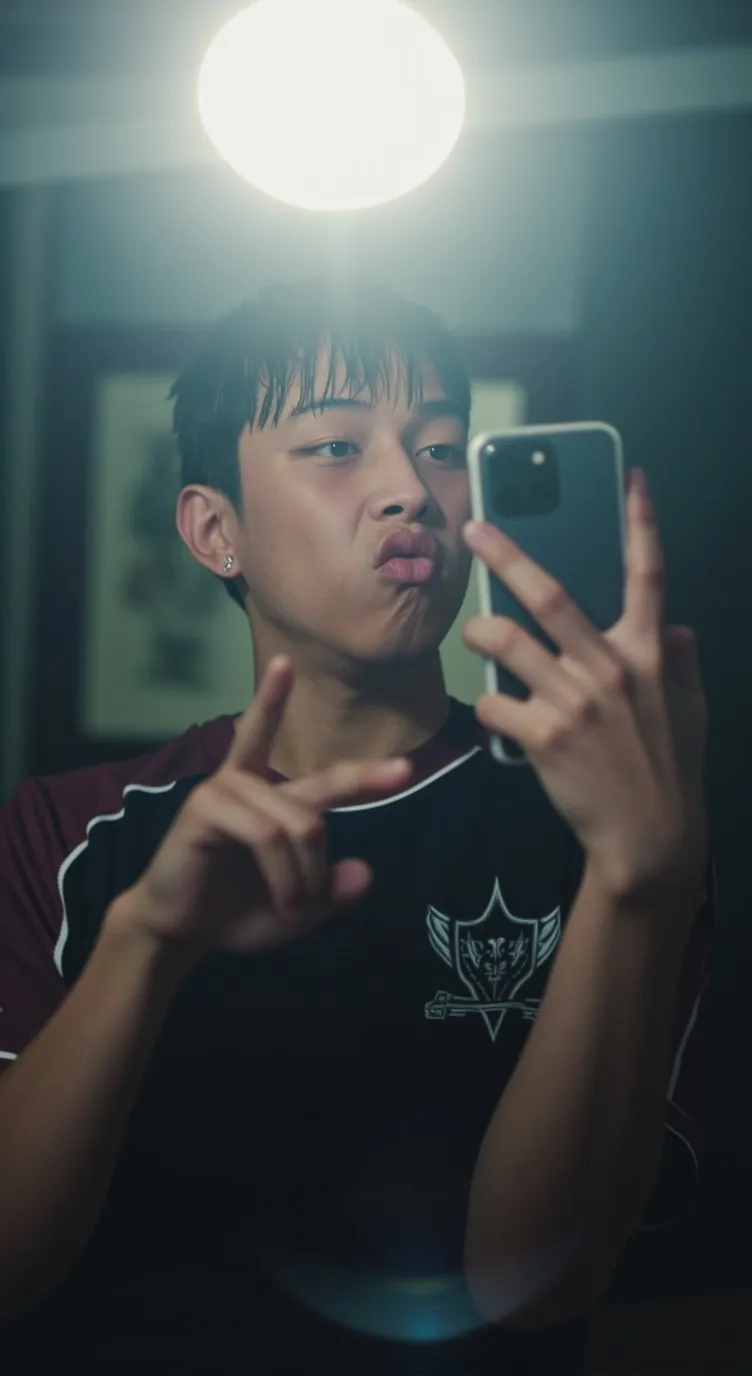 ai character: Lyam 🙃 background