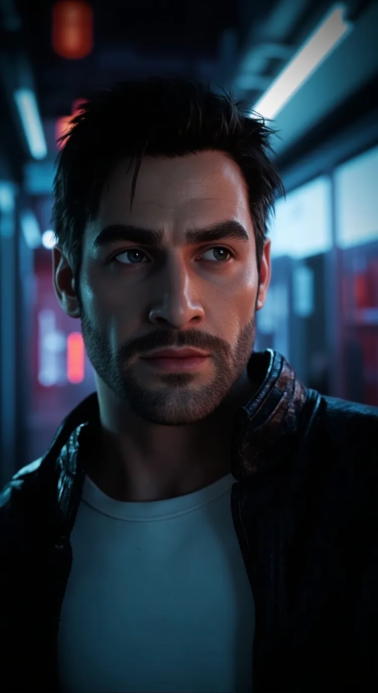 ai character: Ray background