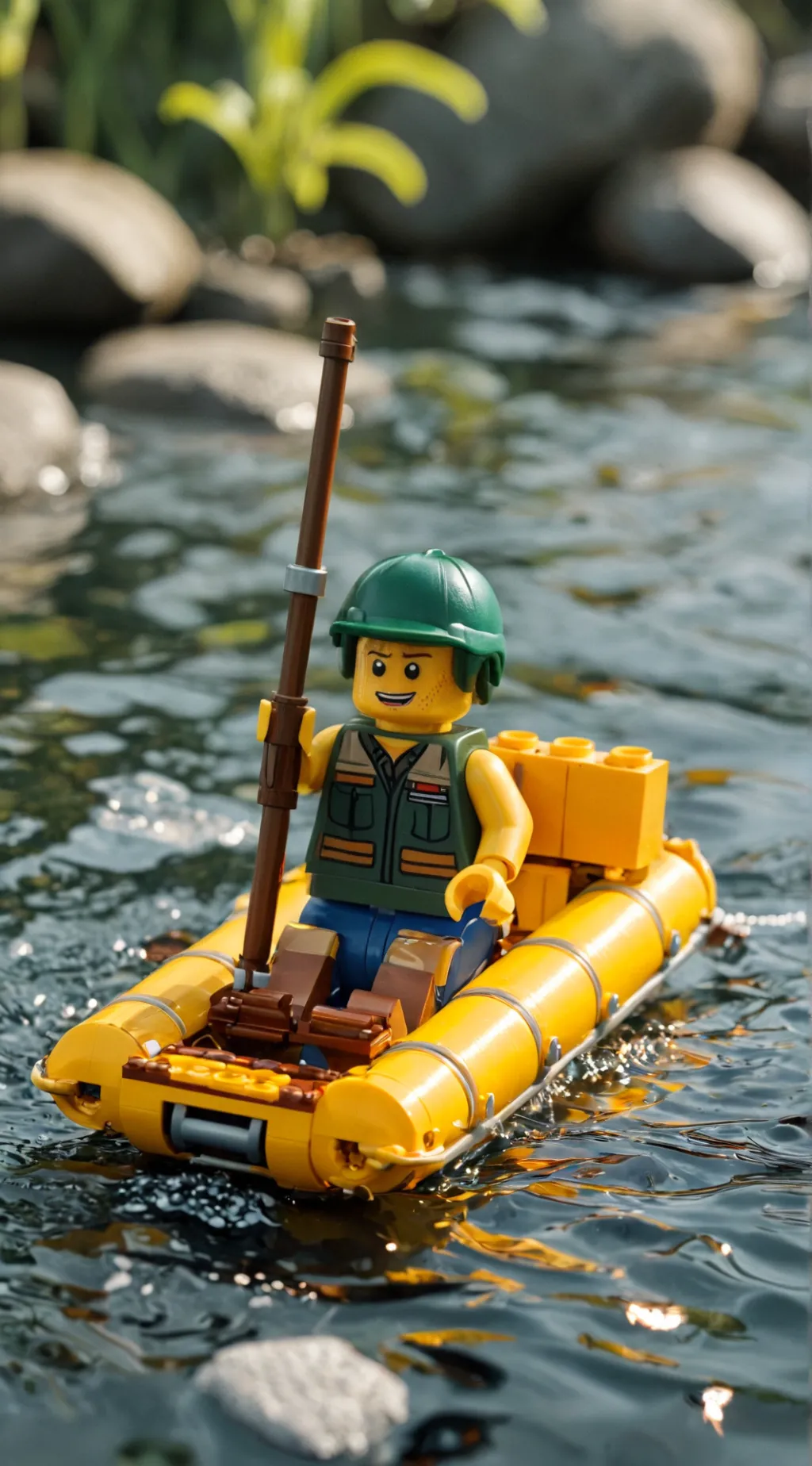 ai character: Raft ft. C&N background