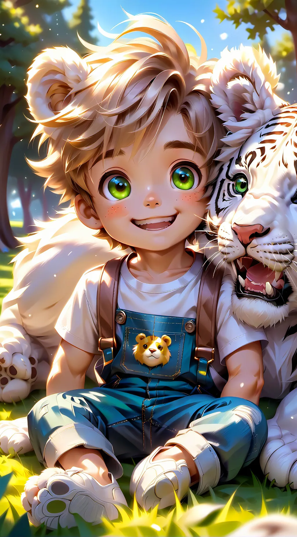 ai character: alie 🦖 background