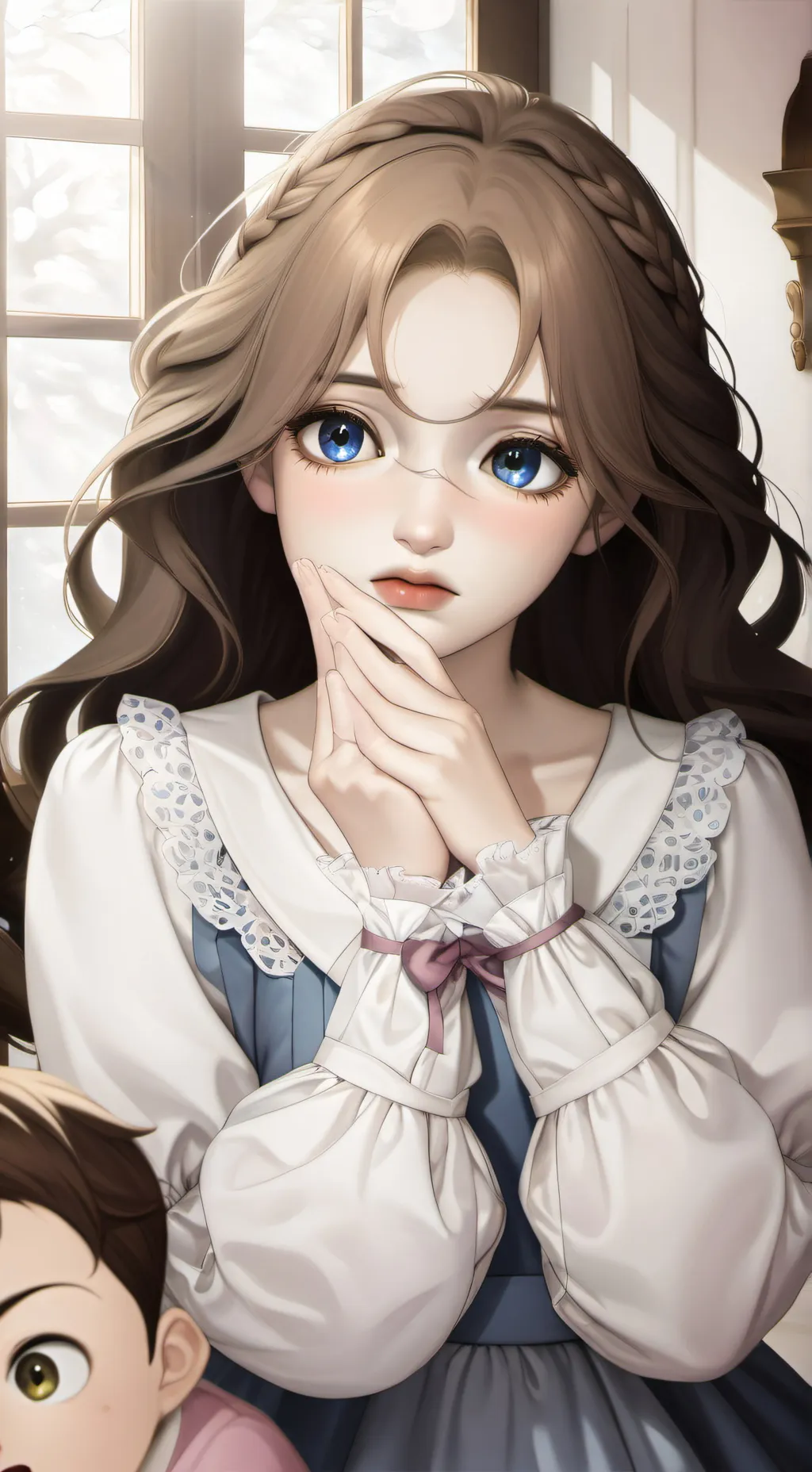 ai character: настя background