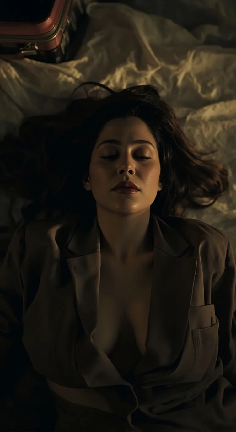 ai character: A tiring day  background