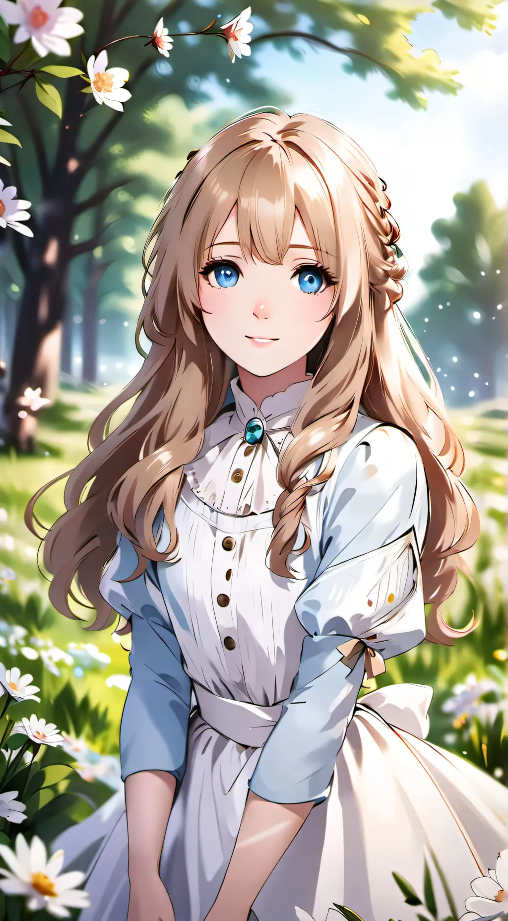 ai character: Lily ￼ background