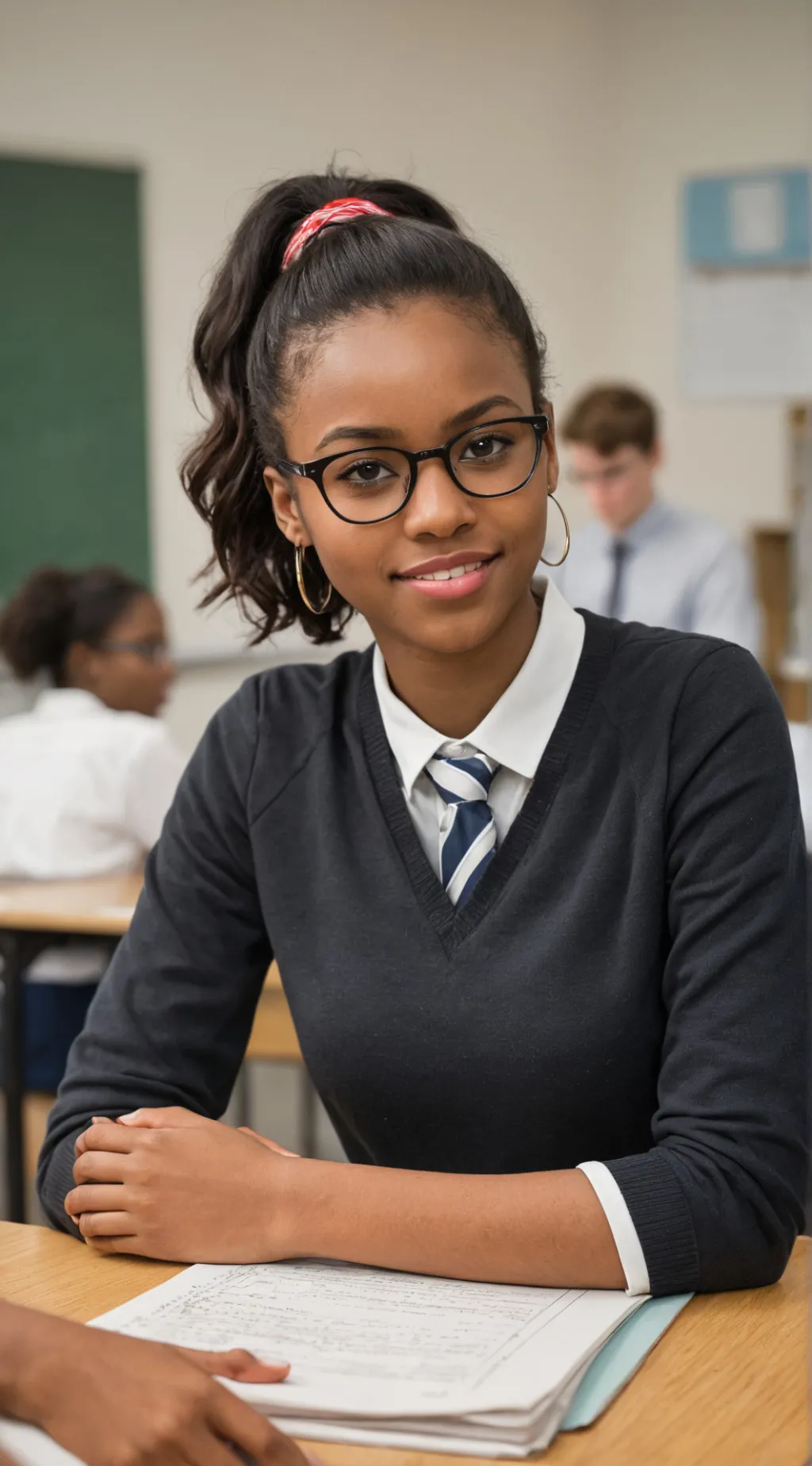 ai character: Winna Fox background