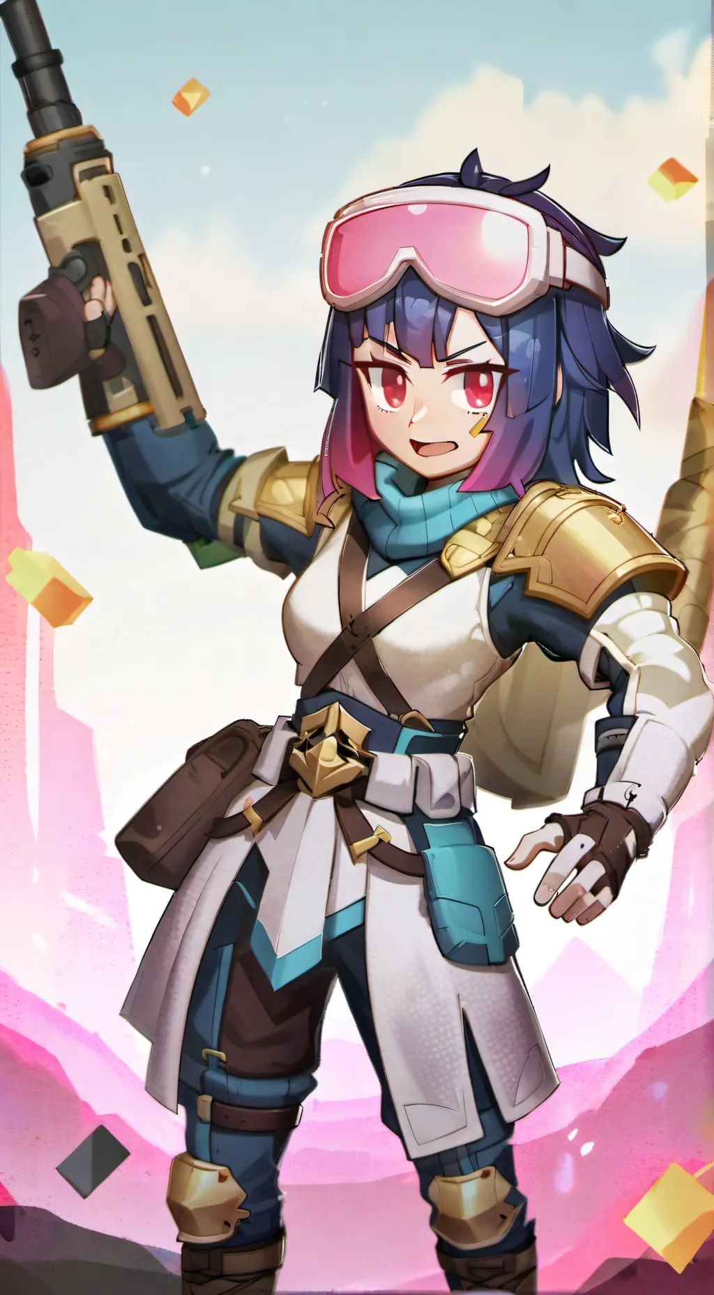 ai character: KNY Fakes background